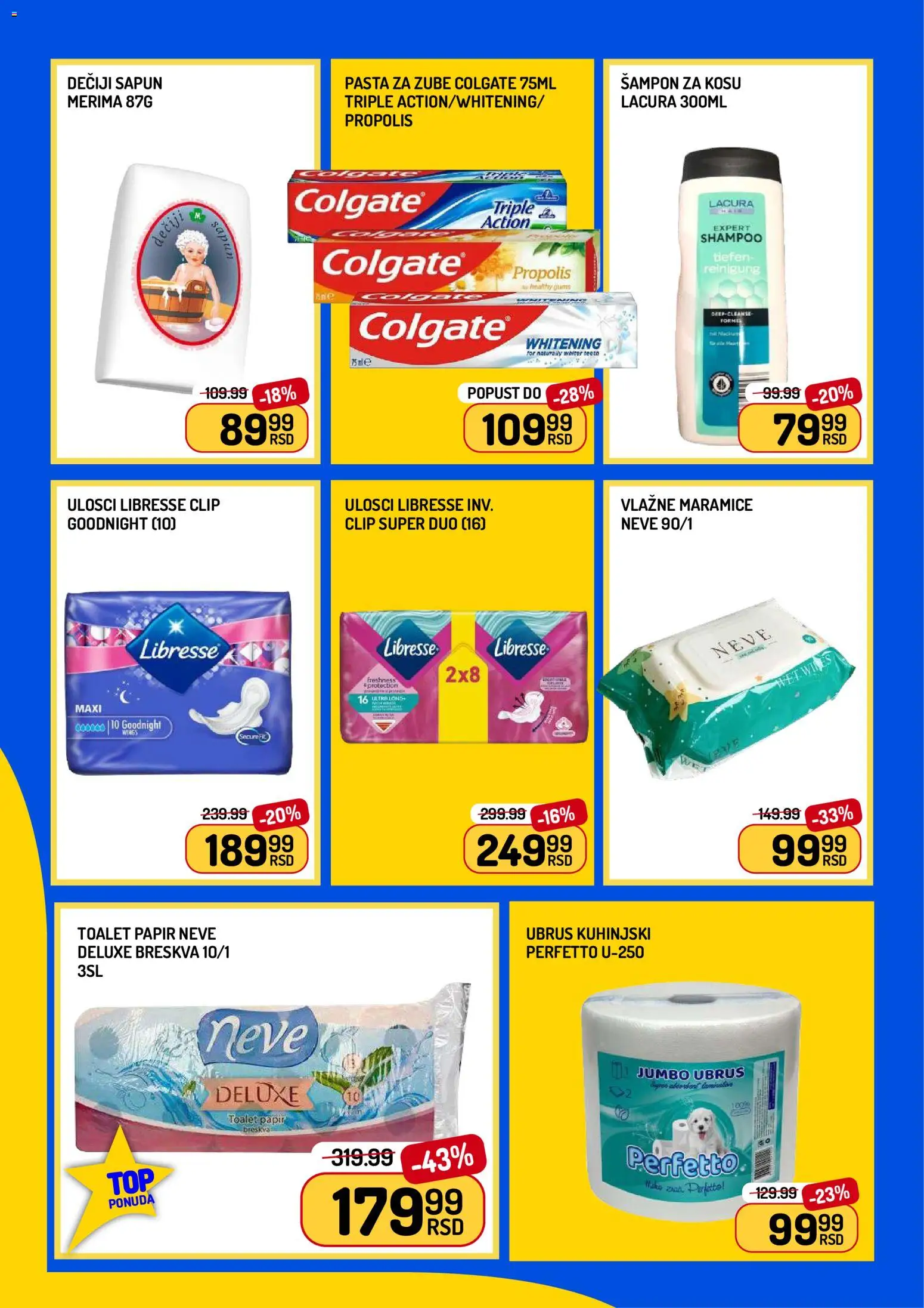 Aman katalog - važi od 22.05.2026 | Strana: 16 | Proizvode: Toalet papir, Šampon, Sapun, Vlažne maramice