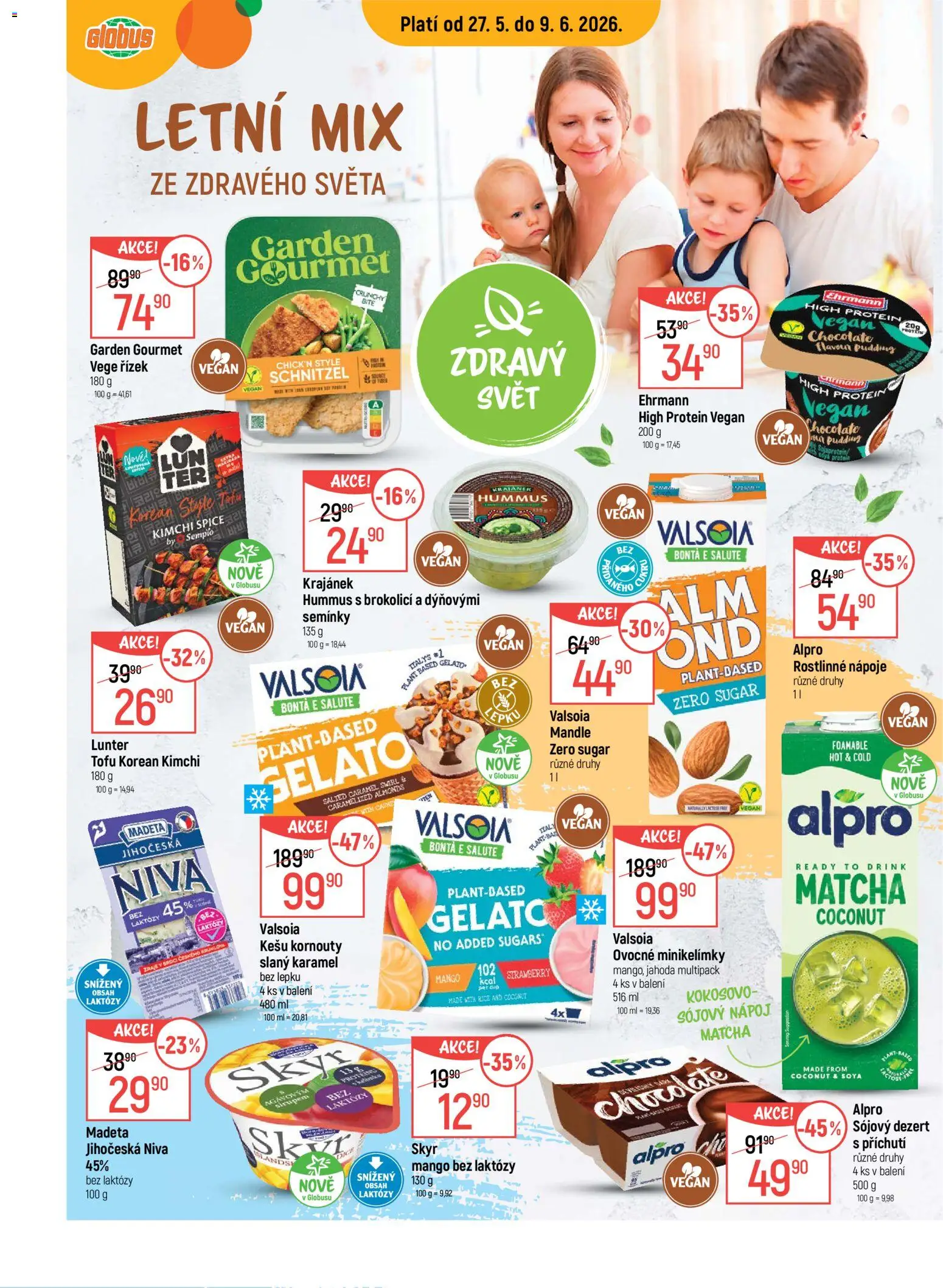 Globus leták od 27.05.2026 | Strana: 19 | Produkty: Vegan, Globus, Sójový nápoj, Protein