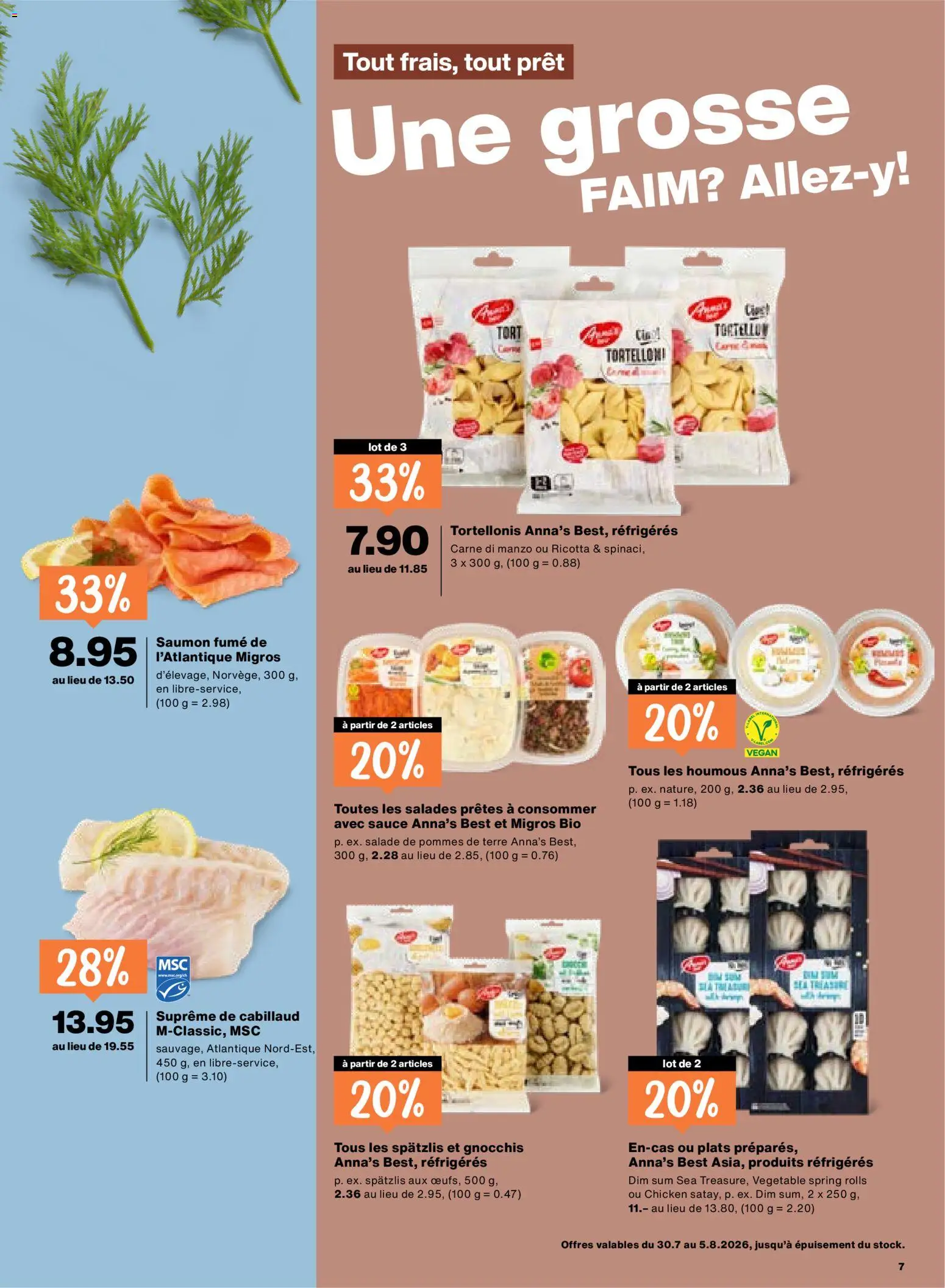 Migros aktionen FR – gültig ab 30.07.2026 | Seite: 7