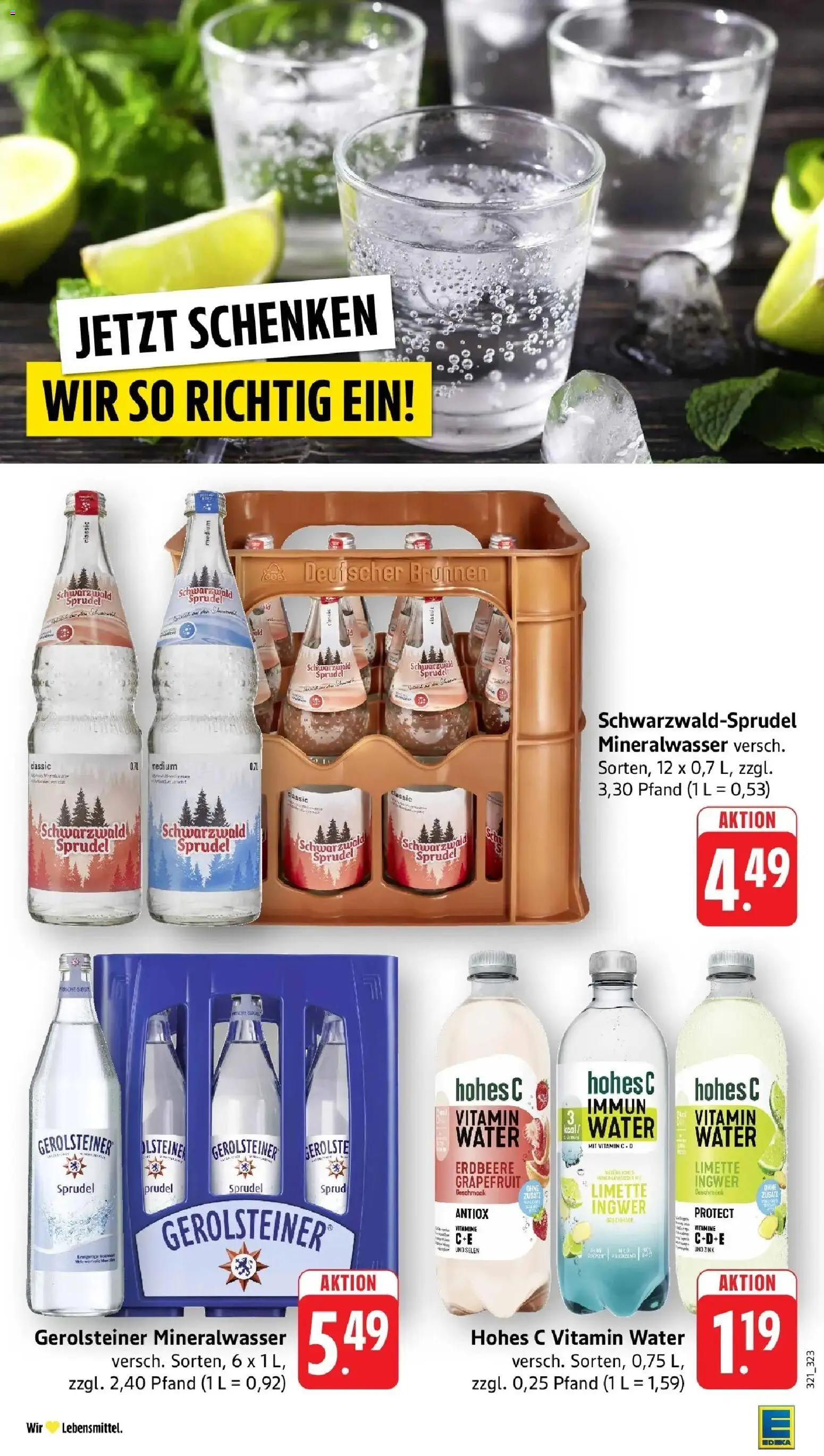 Edeka prospekt Bitburg	 – gültig ab 27.04.2026 | Seite: 32 | Produkte: Mineralwasser, Grapefruit, Limette, Gerolsteiner