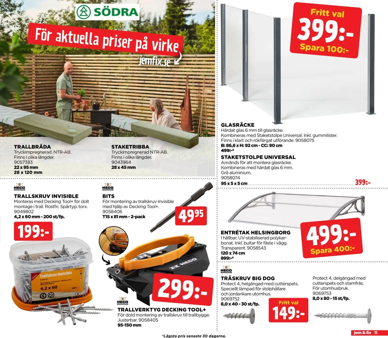 Jem & Fix reklamblad aktuell från 18.05.2026 | Sida: 15