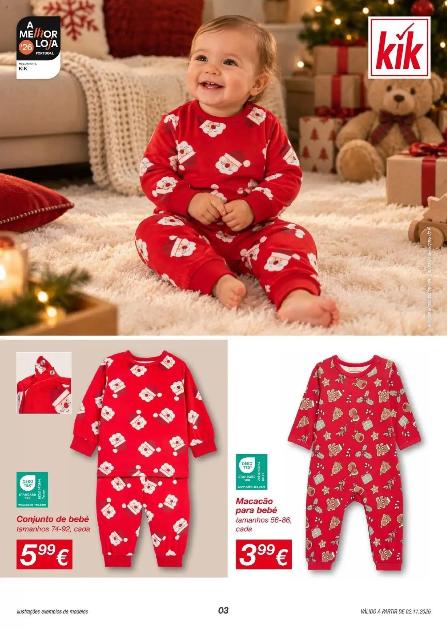 KIK - O Natal é para todos » de 30/10/2026 - 07/11/2026 | Página: 3 | Produtos: Macacão