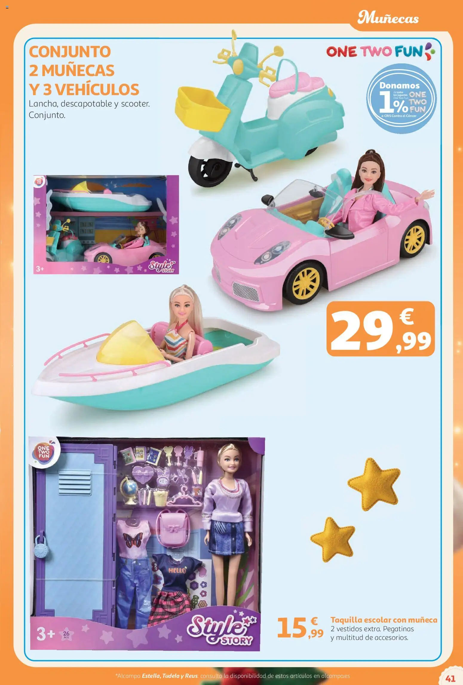 Alcampo Catálogo Juguetes Superstore │ válido desde el 03/11/2026 | Página: 41 | Productos: Muñeca