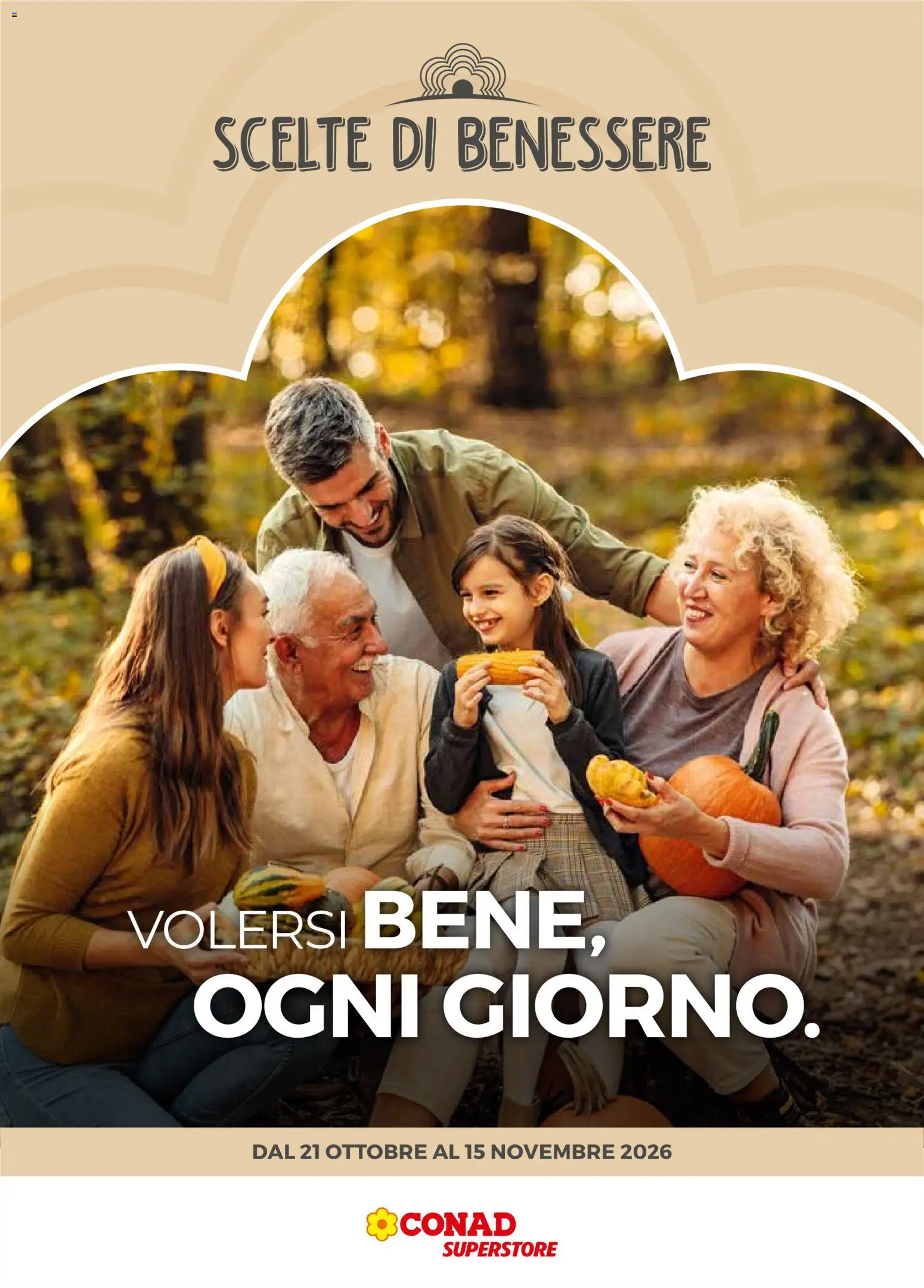 Volantino Conad del 21/10/2026 | Pagina: 1
