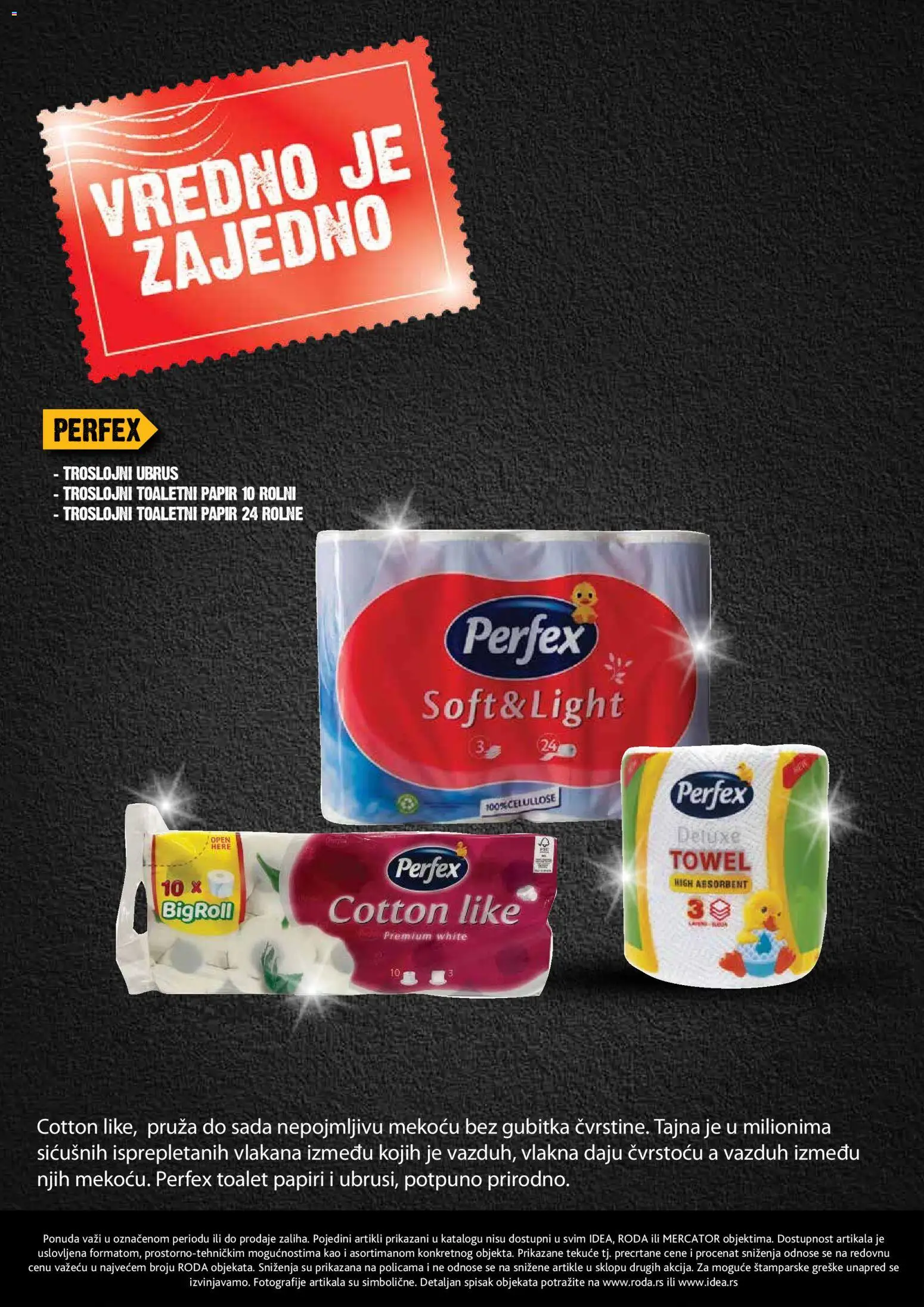 Idea katalog - važi od 16.04.2026 | Strana: 28 | Proizvode: Ubrus