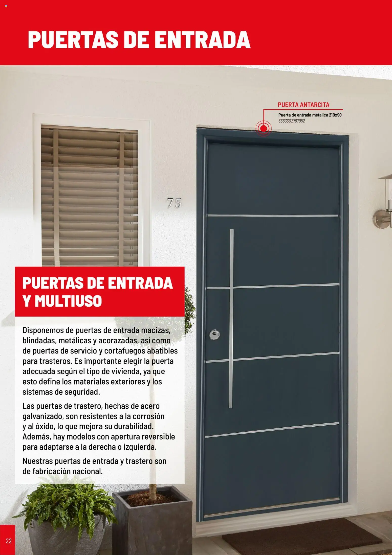 Brico Depôt Puertas y Ventanas │ válido desde el 07/10/2026 | Página: 22 | Productos: Puertas