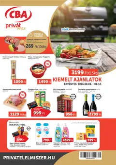PRIVÁT Aktuális szórólap MAX - amely érvényes a következő dátumtól: 2026.08.06.