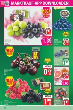 Marktkauf Prospekt ab 20.07.2026 gültig | Seite: 2 | Produkte: Himbeeren, Burger, Kirschen