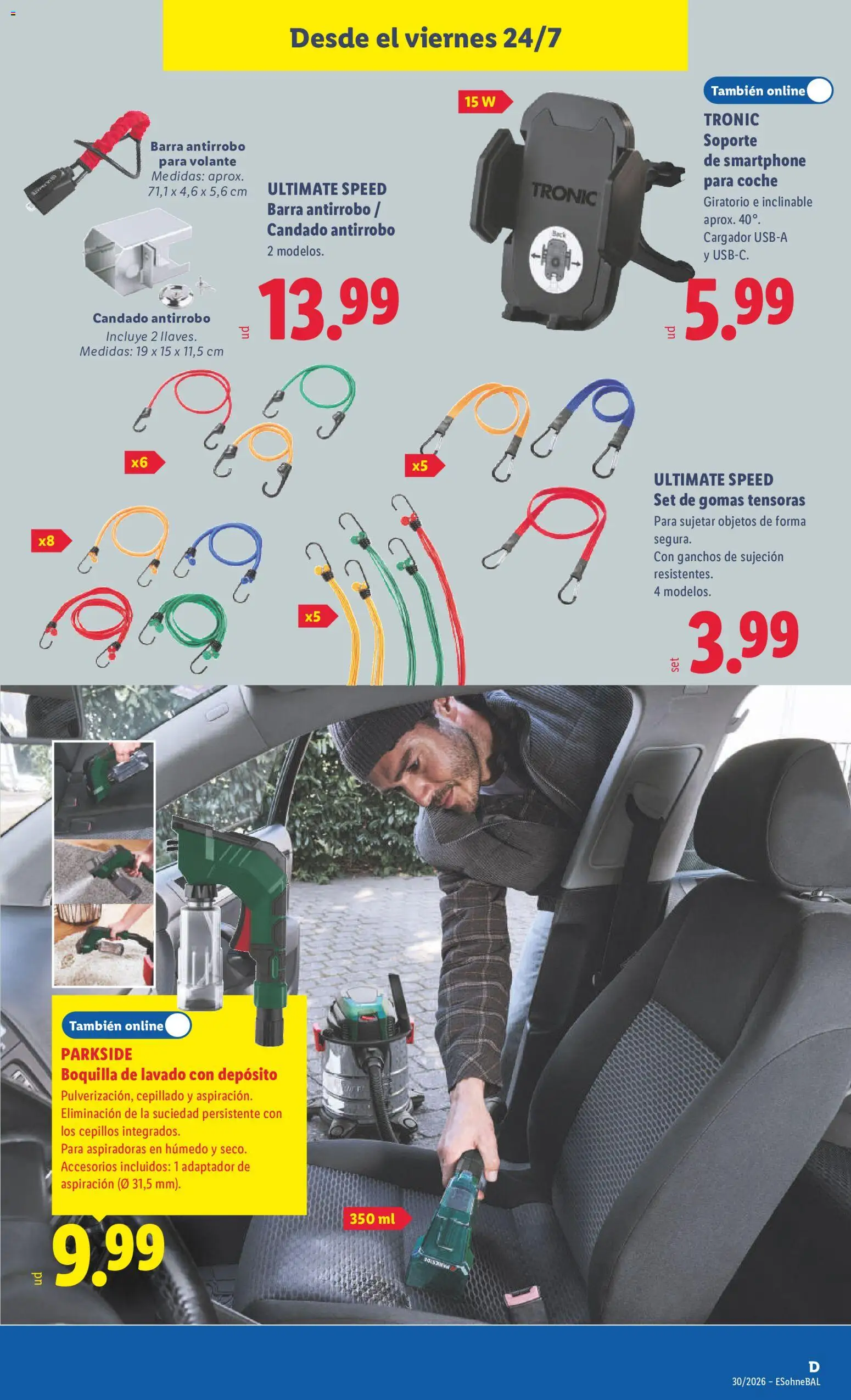 Lidl folleto de bazar │ válido desde el 20/07/2026 | Página: 23 | Productos: Smartphone, Adaptador