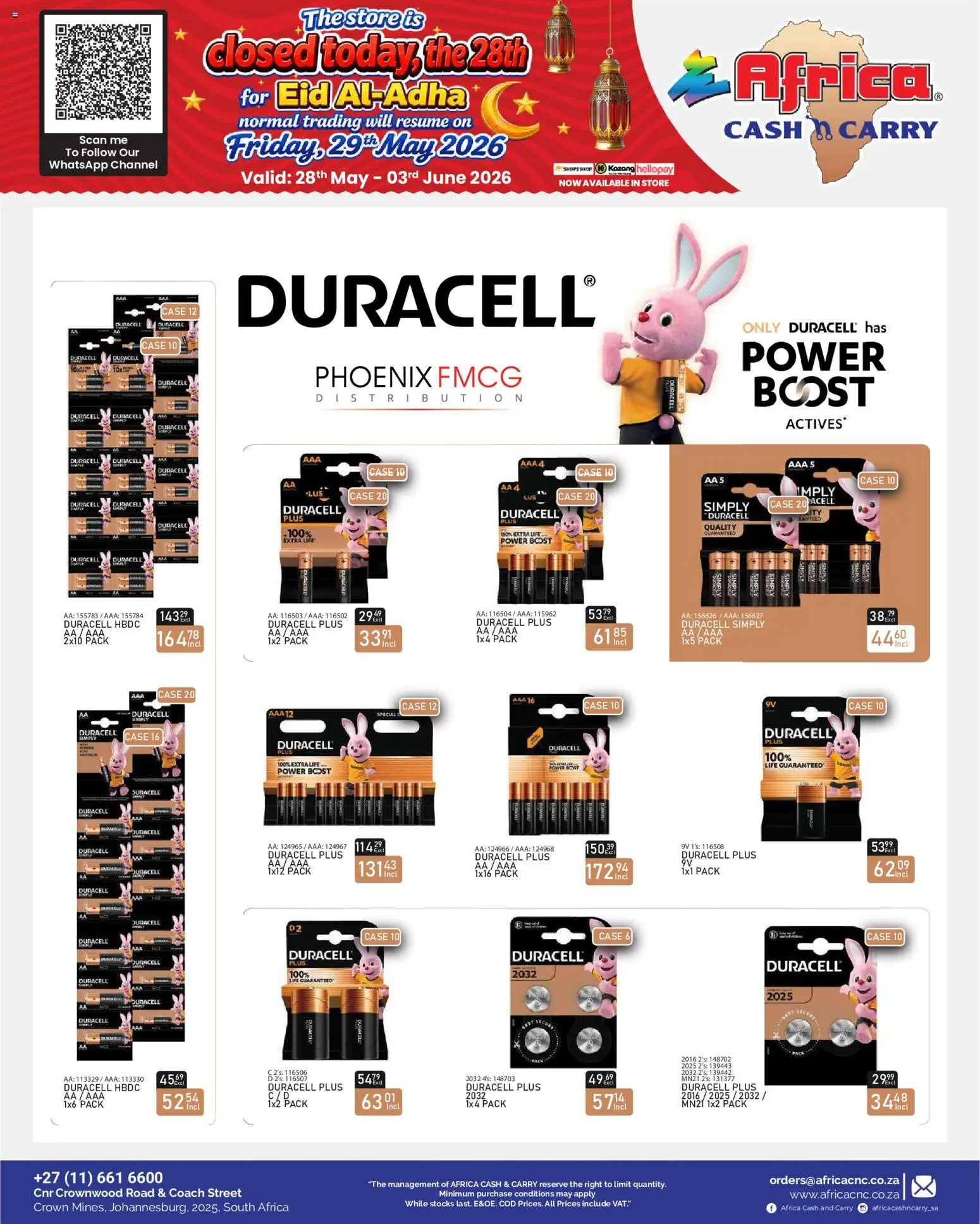 New Africa Cash & Carry catalogue – valid from 28.05.2026 | Page: 70 | Products: Case