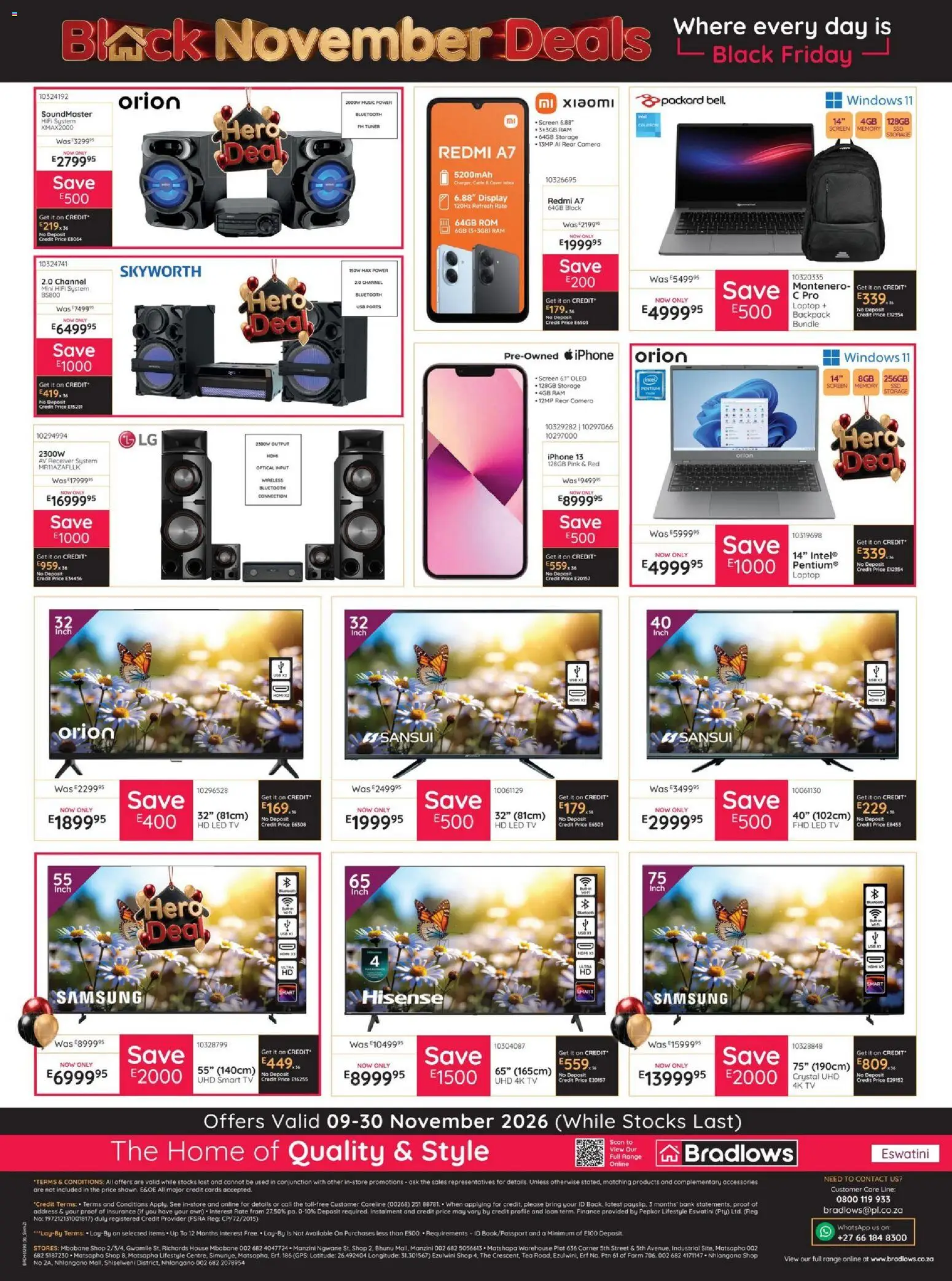New Bradlows catalogue – valid from 09/11/2026 | Page: 8