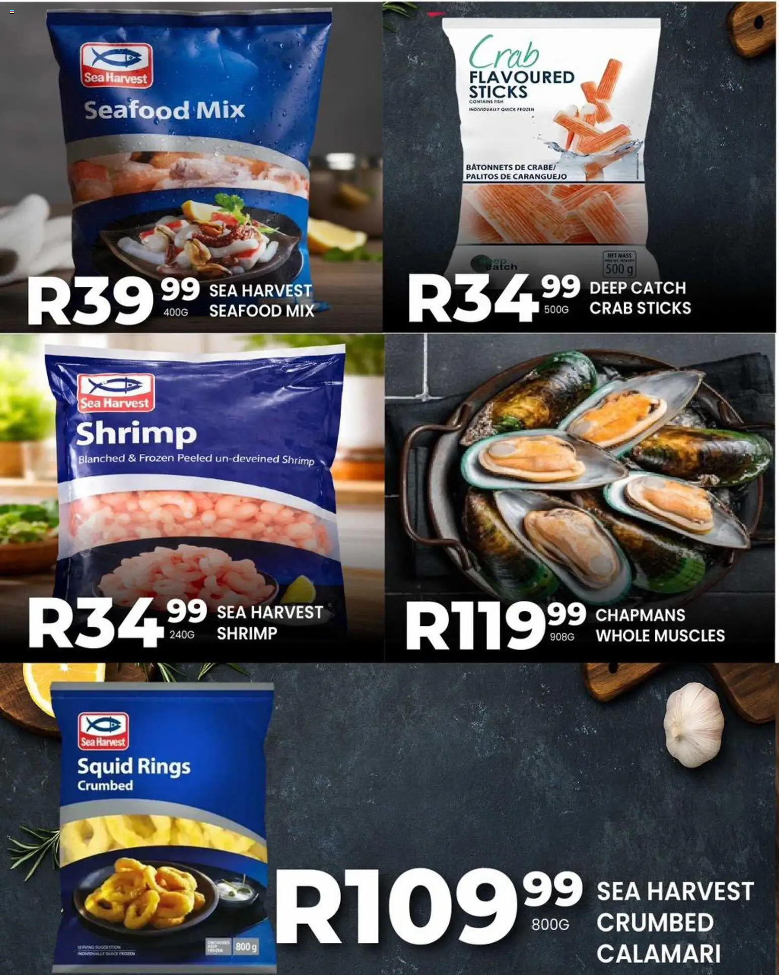 New Take n Pay catalogue – valid from 05.05.2026 | Page: 49 | Products: Seafood