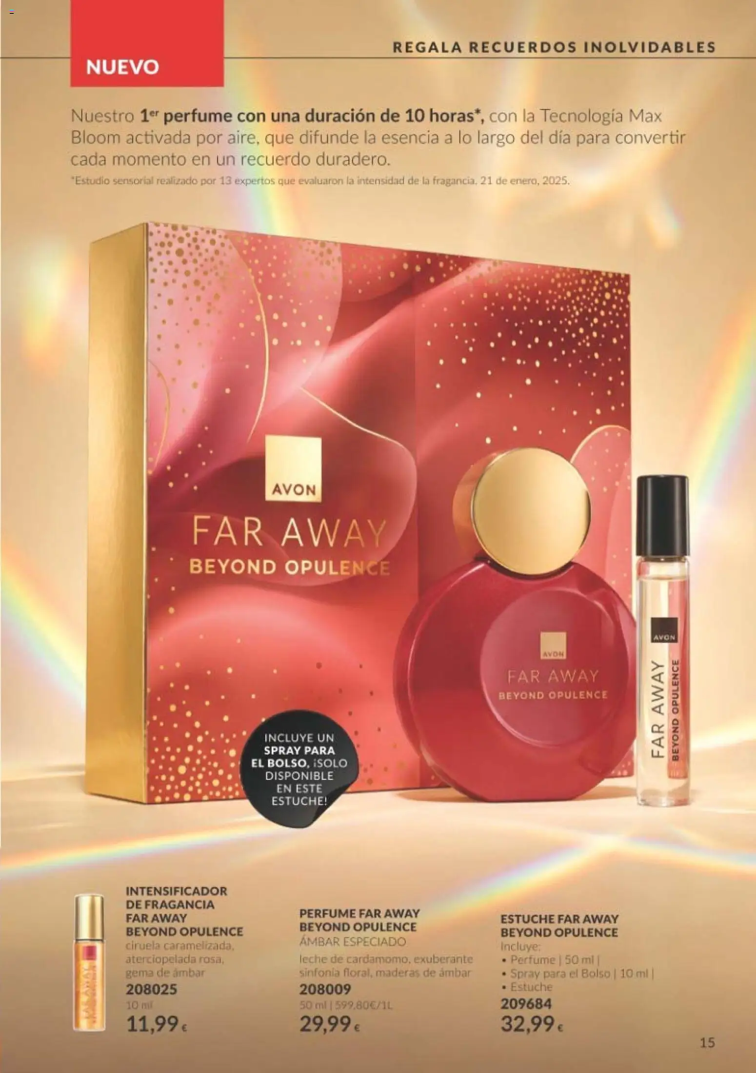 Catálogo AVON Black Friday │ válido desde el 01/11/2026 | Página: 15 | Productos: Perfume, Fragancia, Leche, Bolso