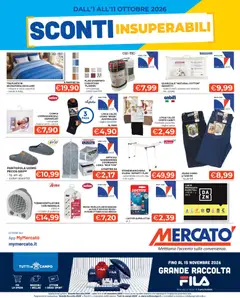 Anteprima del volantino Mercatò volantino Sconti Insuperabili valido a partire dal 01/10/2026