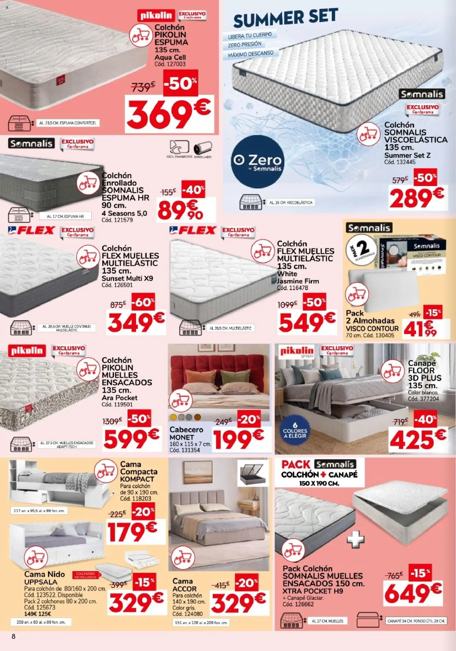 Conforama folleto │ válido desde el 27/08/2026 | Página: 8