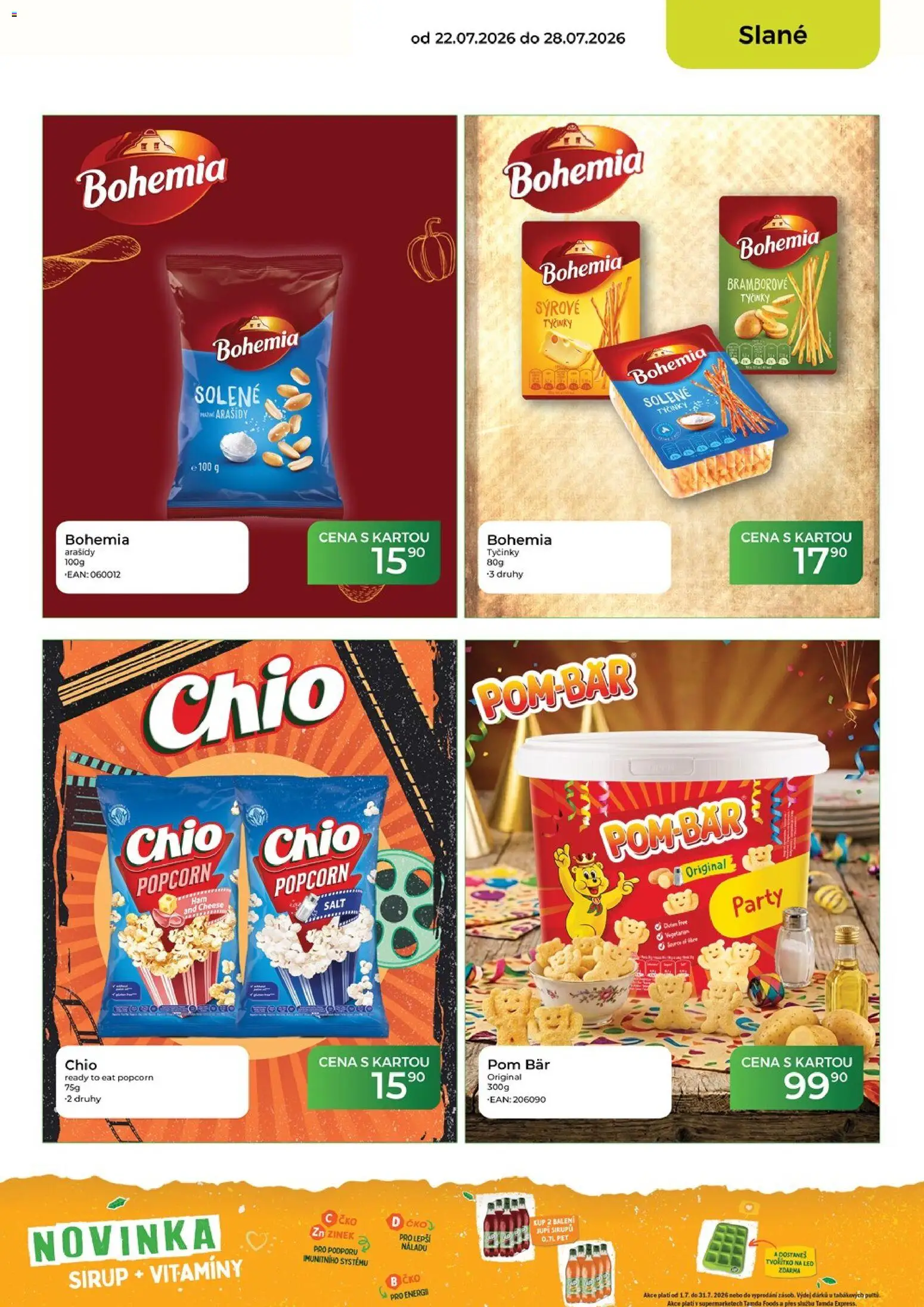 Tamda Foods leták od 22.07.2026 | Strana: 37 | Produkty: Vitamíny, Jupí, Sirup, Sýrové tyčinky