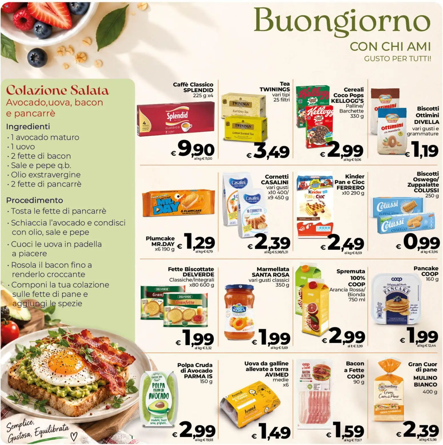 Volantino COOP del 02/10/2026 | Pagina: 13 | Prodotti: Pepe, Ingredienti, Bacon, Marmellata