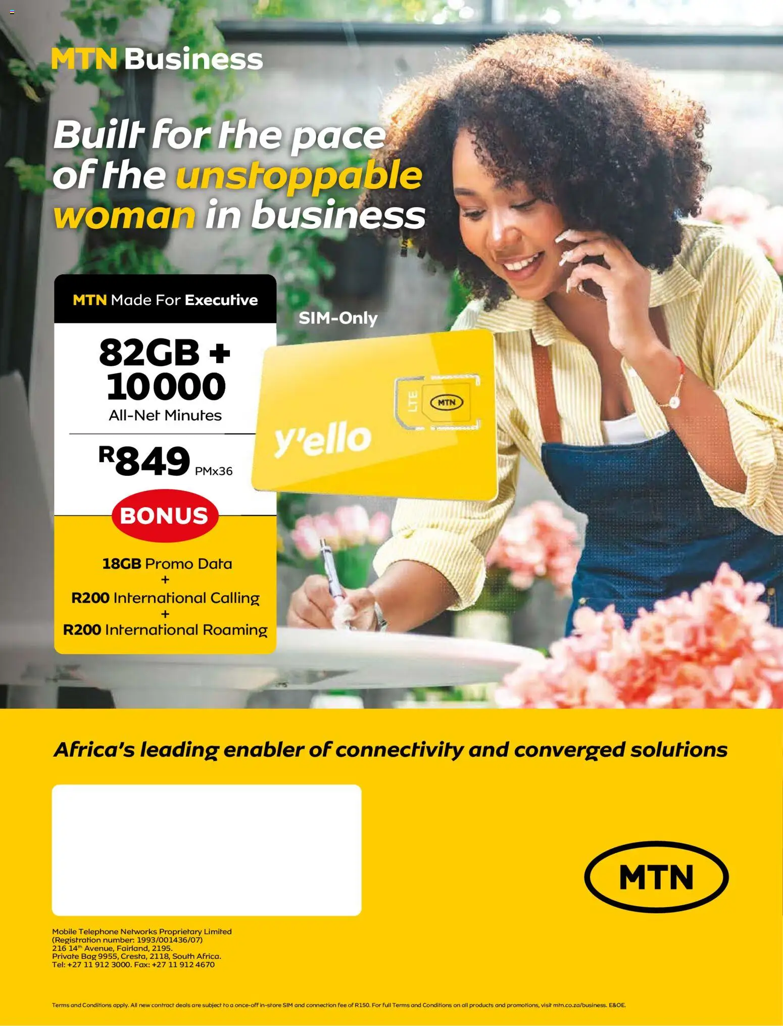 New MTN catalogue – valid from 07/08/2026 | Page: 12 | Products: Data, Sim, Bag