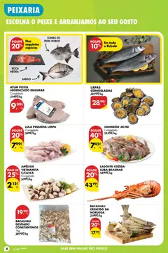 Pré-visualização Pingo Doce folheto Poupe Esta Semana Açores válido de 01/10/2026 | Página: 4 | Produtos: Atum, Bacalhau, Lagosta, Camarão