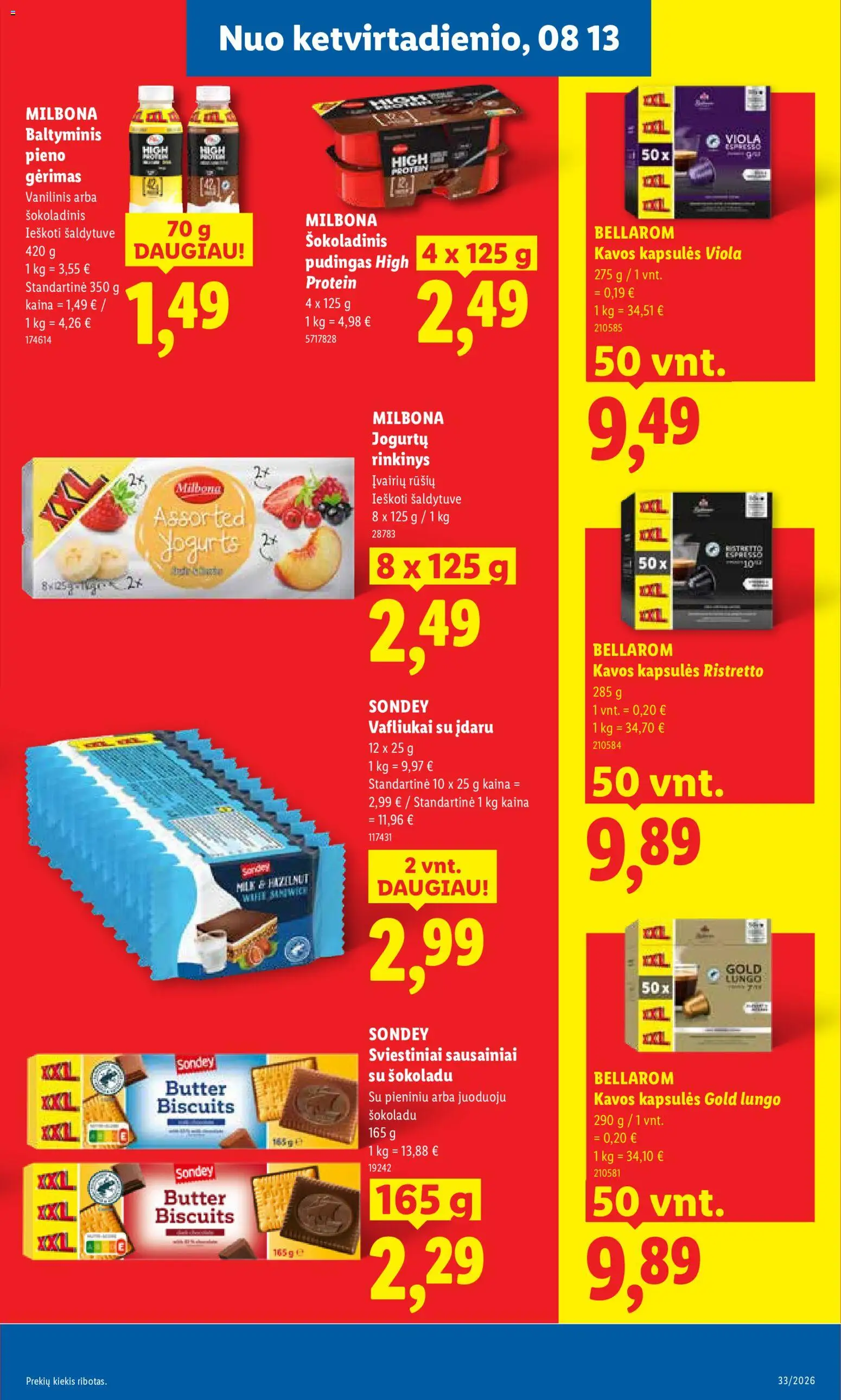 LIDL akcijos nuo 2026.08.10 | Puslapis: 25