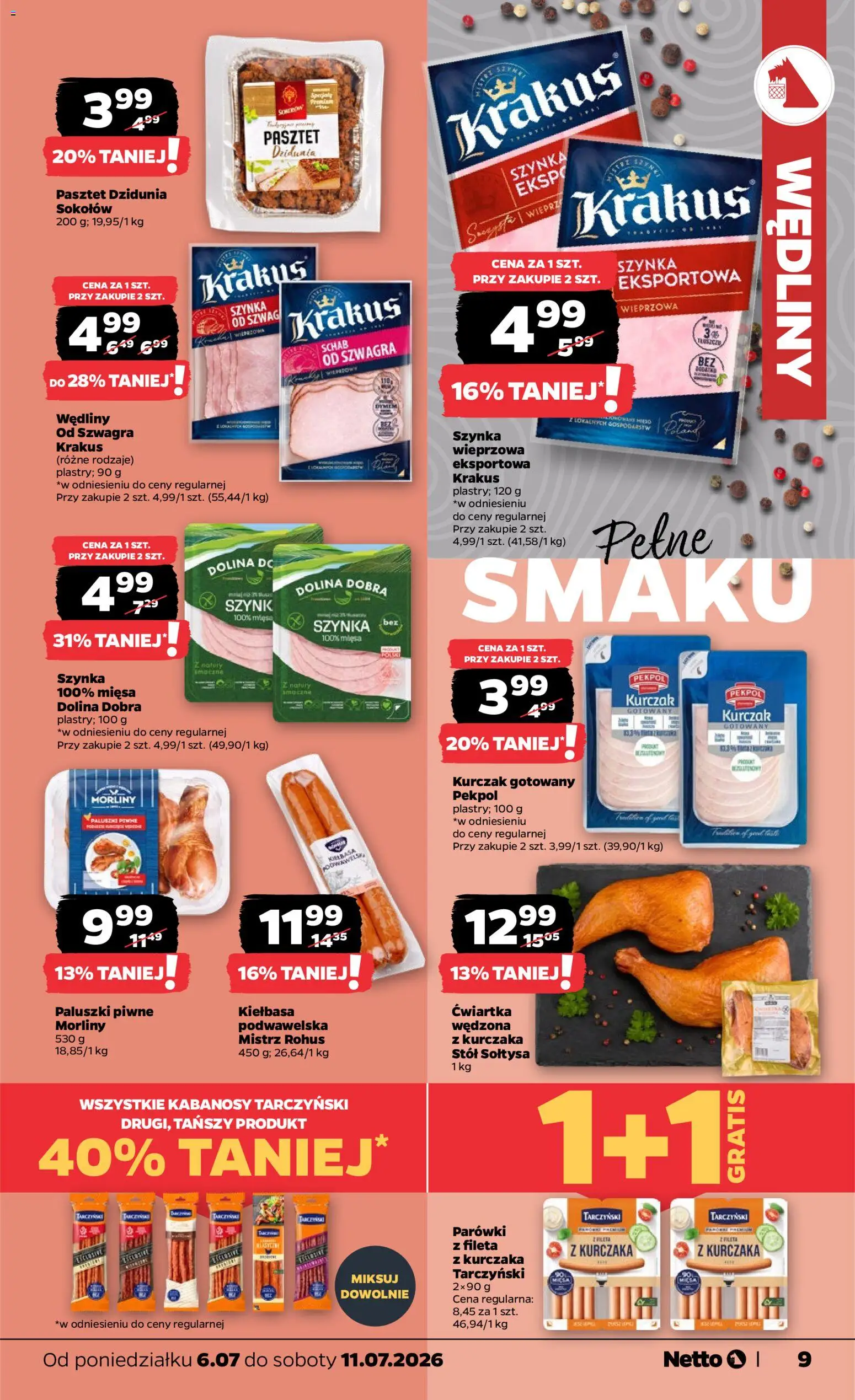 Netto gazetka od poniedziałku spożywcza od 06.07.2026 | 🔥 Mega okazje, które musisz zobaczyć! | Polska