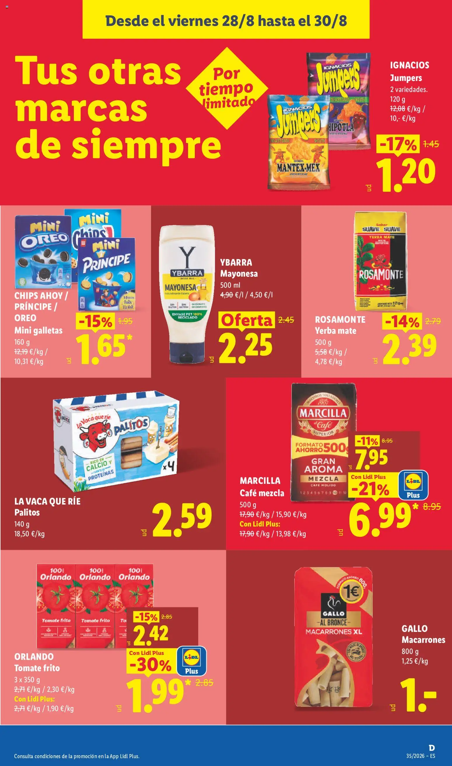 Lidl folleto │ válido desde el 24/08/2026 | Página: 37 | Productos: Oreo, Café, Café molido, Galletas