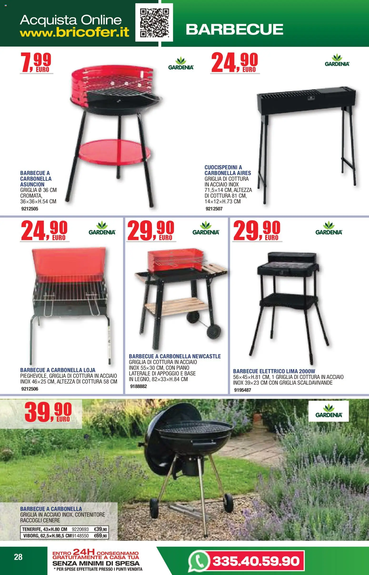 Volantino Self del 14/04/2026 | Pagina: 28 | Prodotti: Lima, Barbecue, Contenitore, Griglia