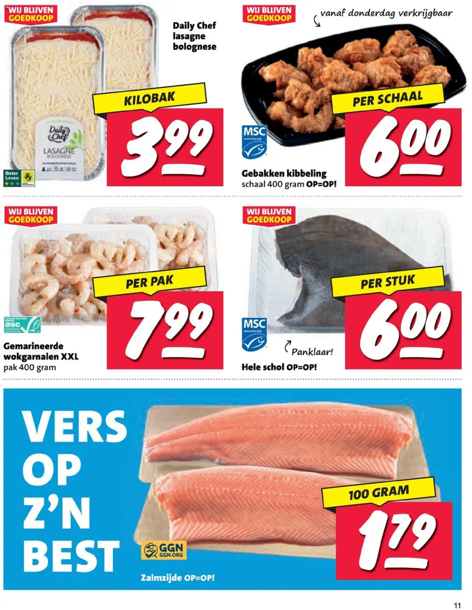 {H1} | Pagina: 11 | Producten: Schaal, Lasagne
