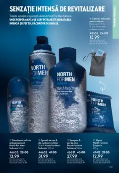 Ofertele Oriflame valabile de la 06.05.2026 | Pagină: 139 | Produse: Șampon, Săpun, Deodorant, Antiperspirant