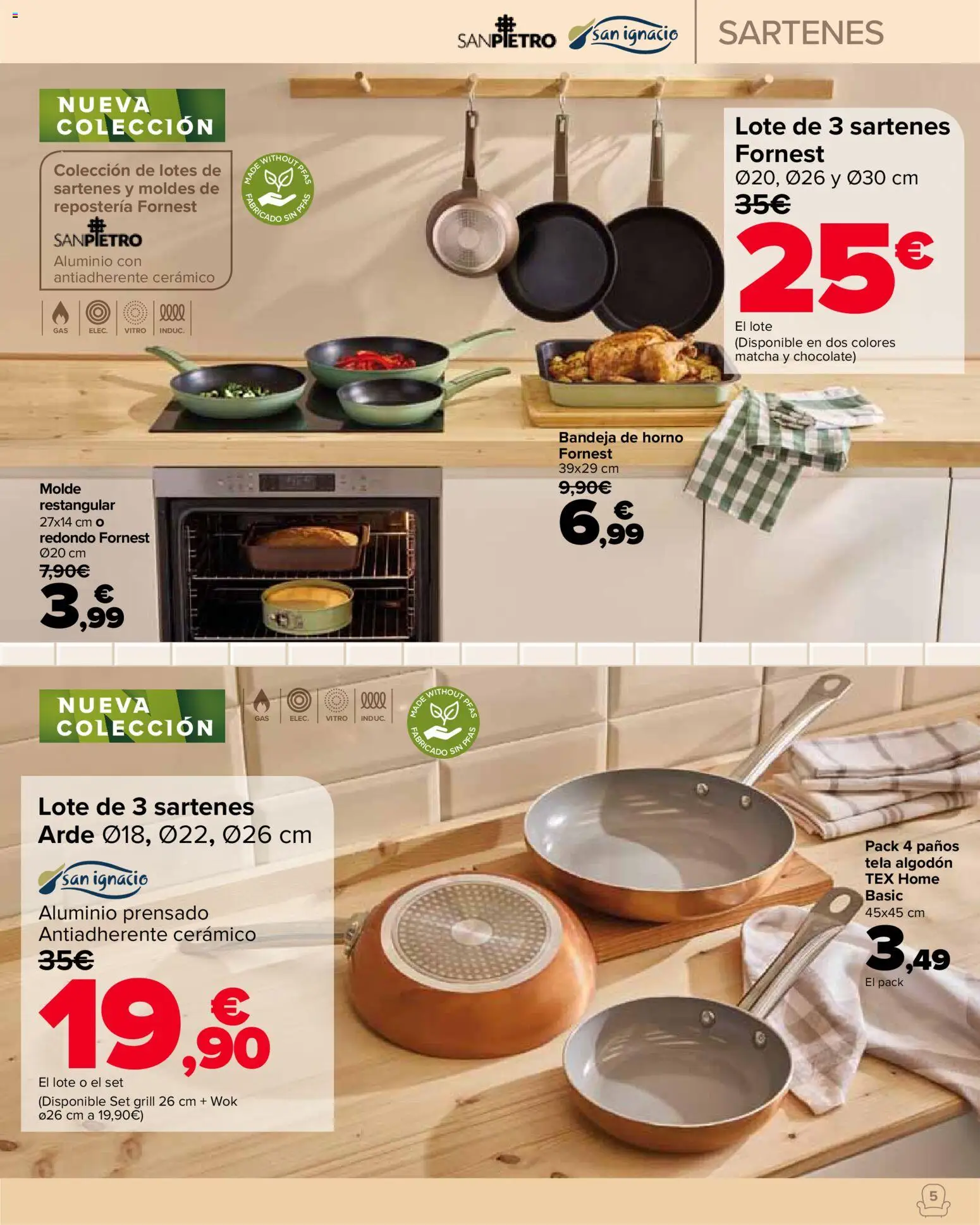 Carrefour Hogar │ válido desde el 22/09/2026 | Página: 5 | Productos: Pan, Chocolate, Horno, Matcha