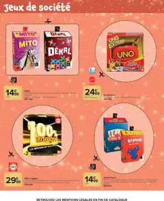 Carrefour Market - Prévisualisation de Carrefour Market Prêt à jouer avec nous valide à partir de 16/10/2026 | Page: 33 | Produits: Télévision, Combinaison, Jeux, Jeux de société