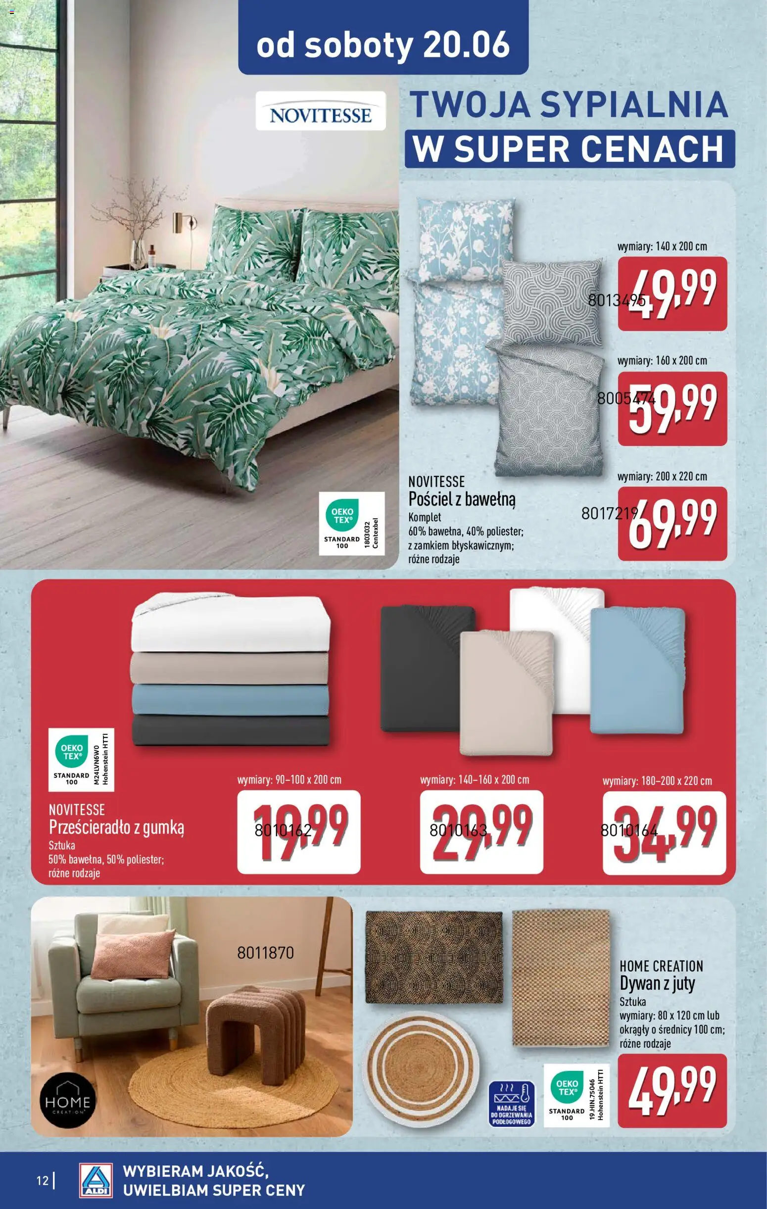 Aldi Polsko leták - Ostatnie sztuki w wybranych sklepach od 17.06.2026 | Strana: 12
