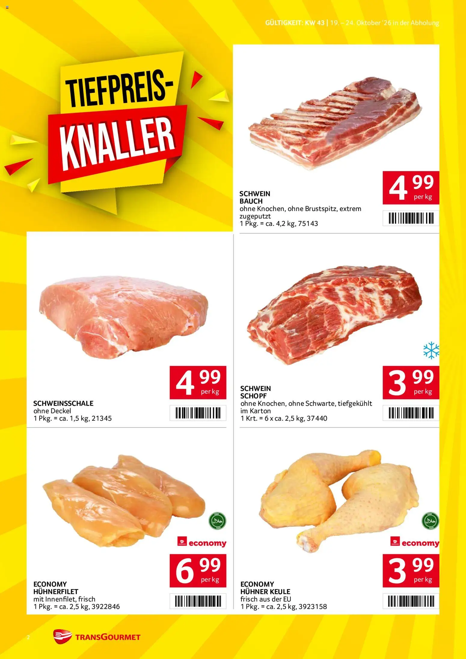 Transgourmet Broschüre gültig ab 19.10.2026 | Seite: 2