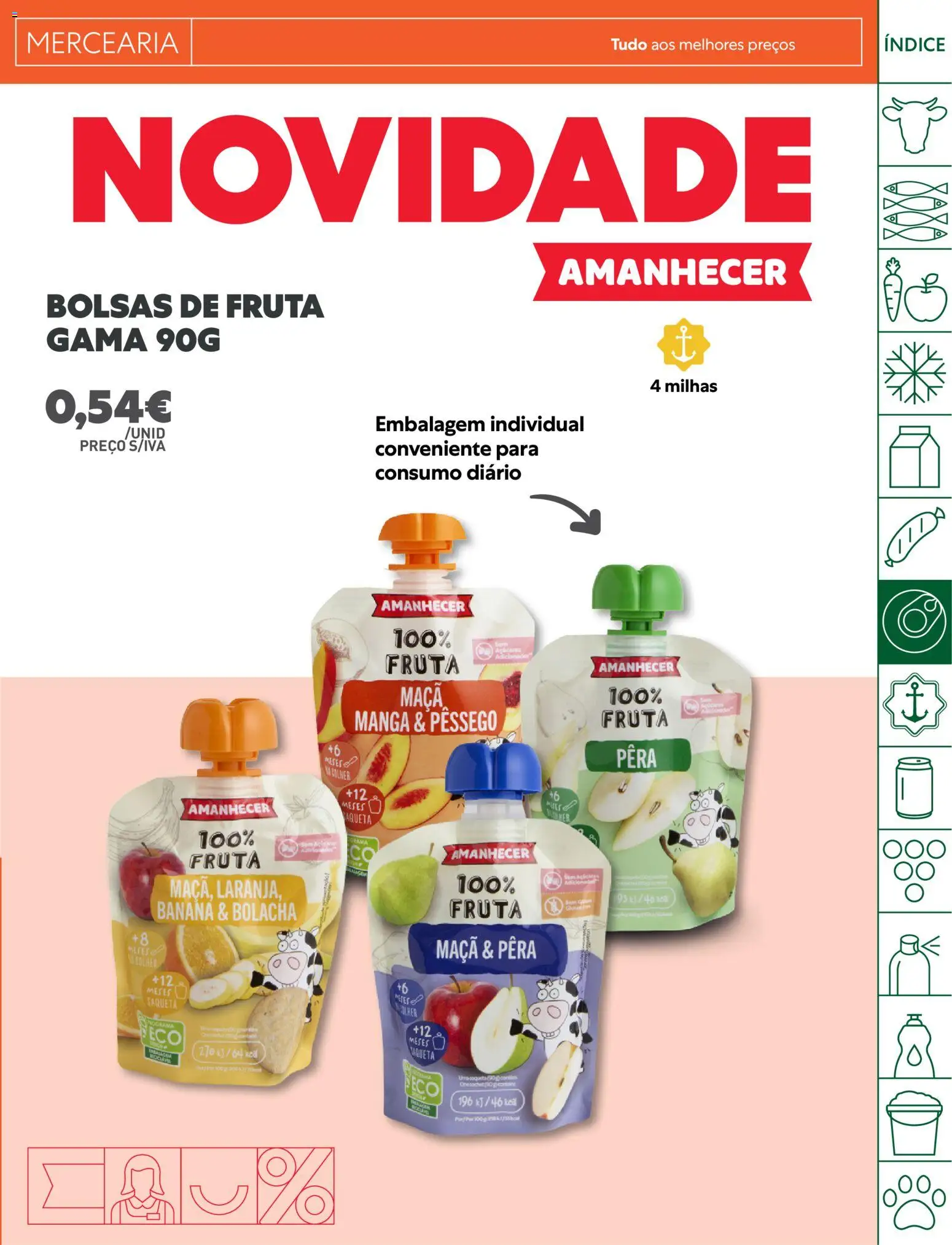 Recheio folheto Madeira │ válido de 27/10/2026 | Página: 17 | Produtos: Banana, Manga, Mercearia, Maça