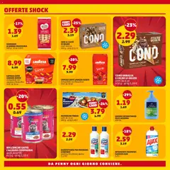 Anteprima del volantino SAVOIARDI LA BUONA PASTICCERIA, 400 g - al kg 3,48 € valido a partire dal 06/08/2026 | Pagina: 4 | Prodotti: Pesce, Gelato, Cacao, Lavazza