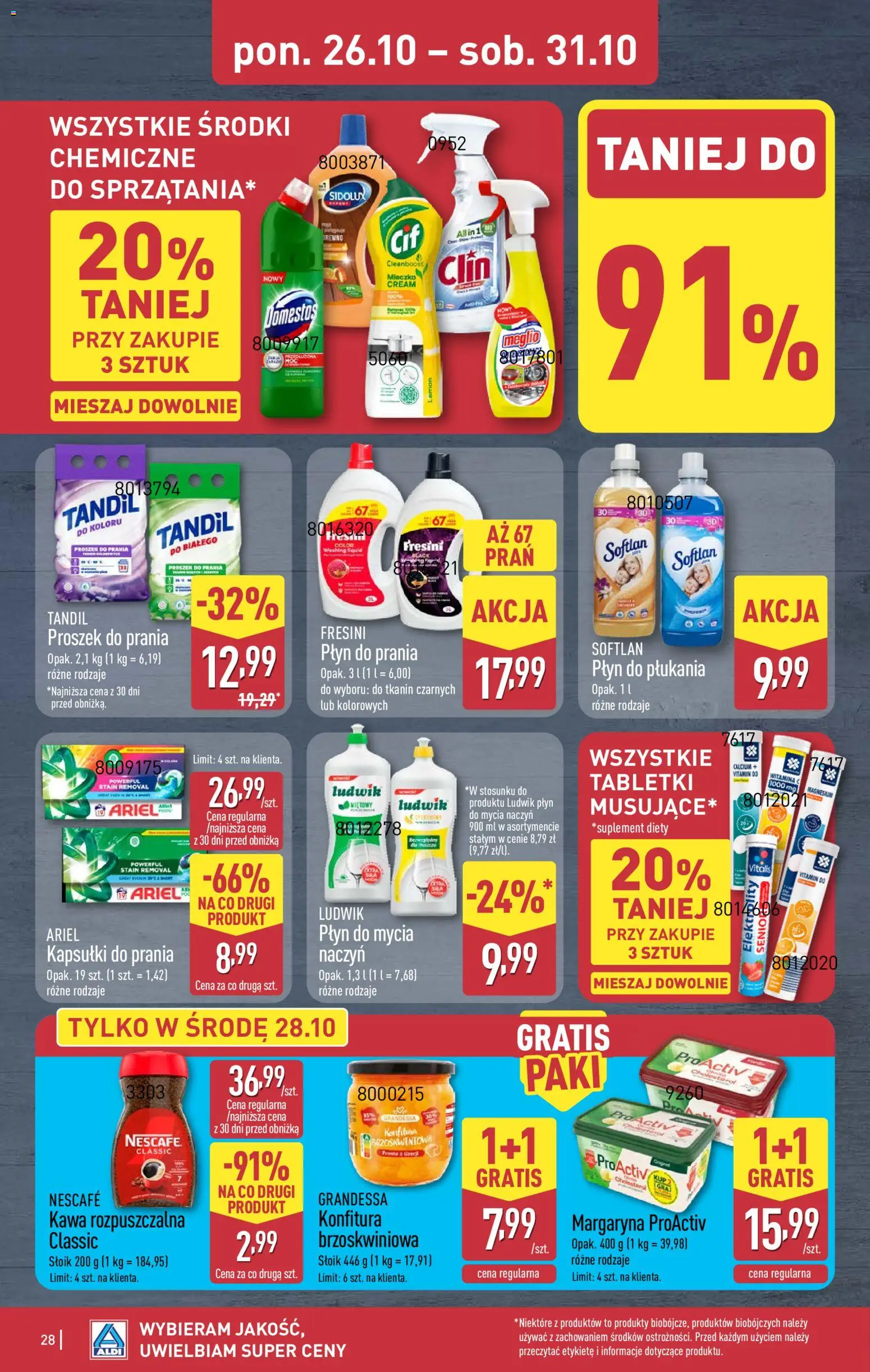 Aldi gazetka od 26.10.2026 | Strona: 28