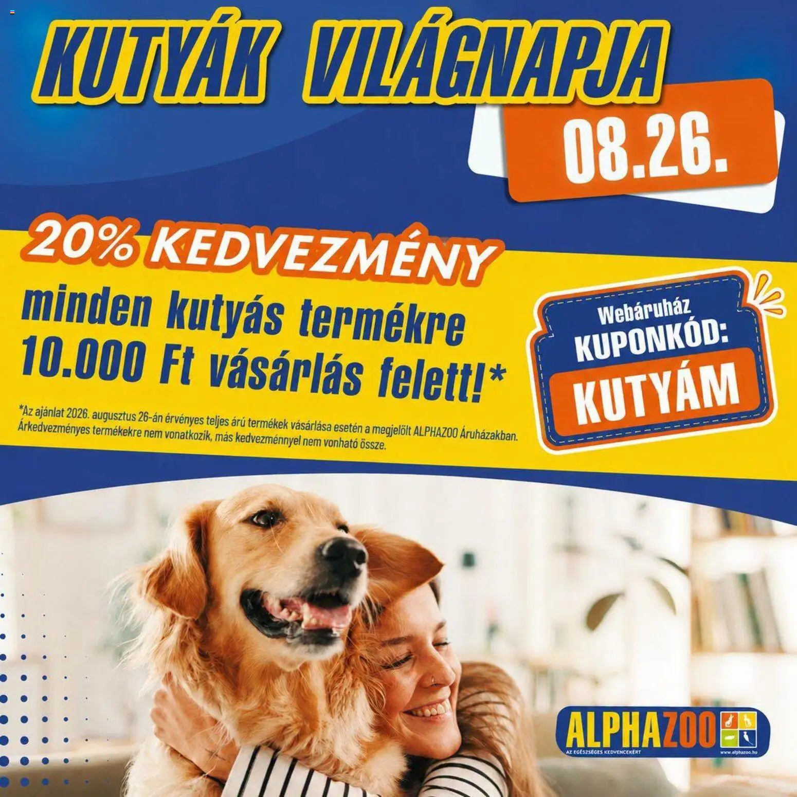 AlphaZoo akciós ujság - amely érvényes a következő dátumtól: 2026.08.26. | Oldal: 1