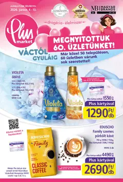 Plus Market akciós újság - amely érvényes a következő dátumtól: 04.06.2026