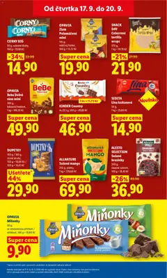 Náhled letáku ALLNATURE Sušené mango, 250 g, plátky, 1 kg = 279,60 Kč od 17.09.2026 | Strana: 19