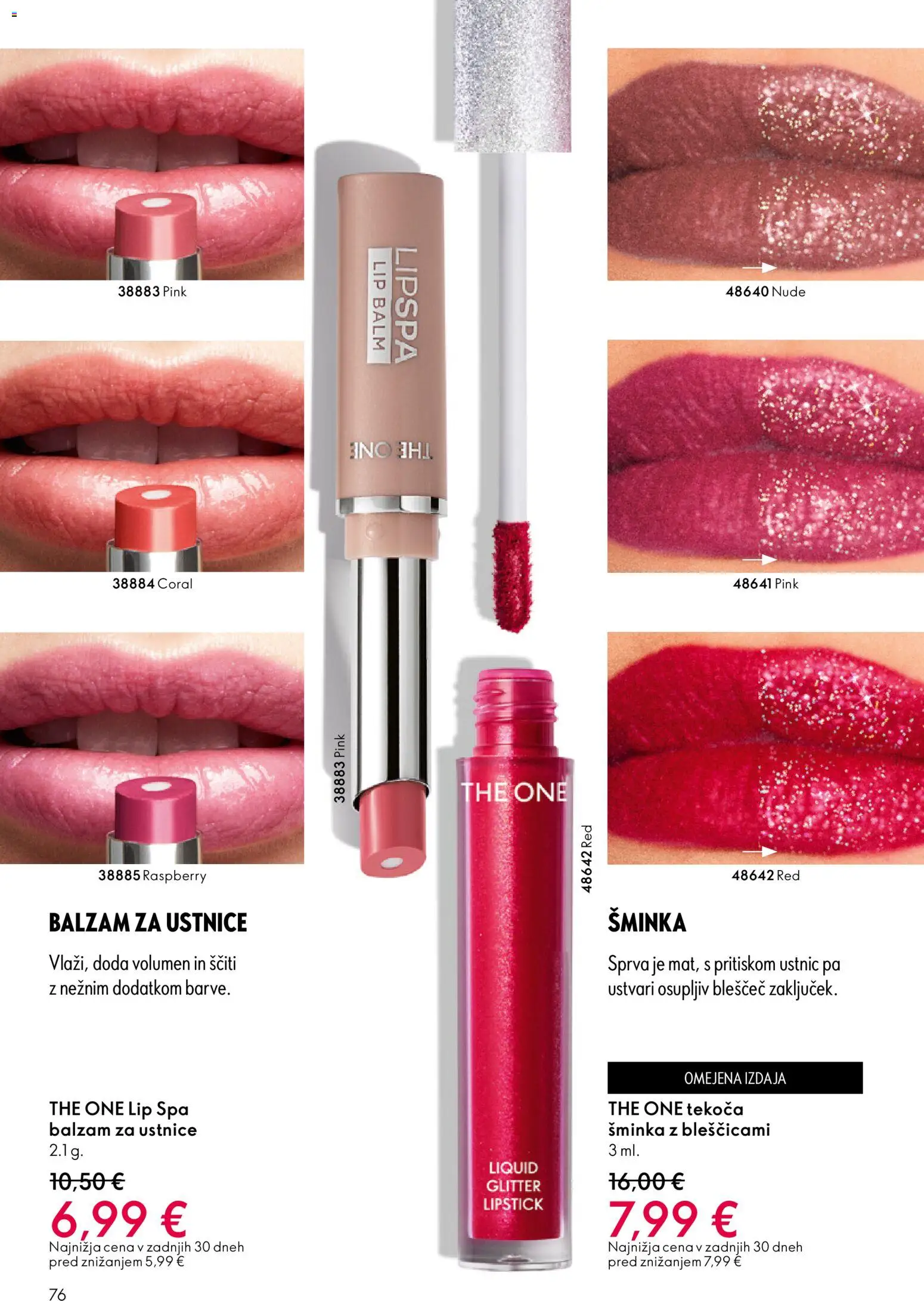 Novi Oriflame katalog ponudbe – veljaven od 03.06.2026 | Stran: 76 | Izdelki: Balzam za ustnice