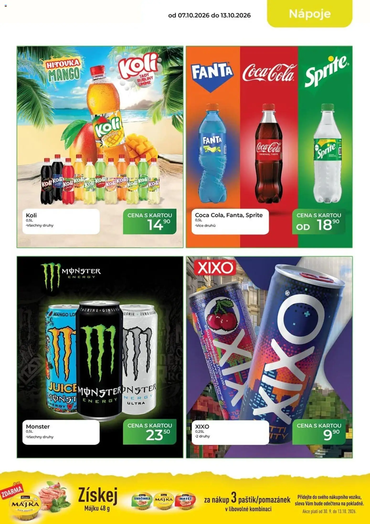 Tamda Foods leták od 07.10.2026 | Strana: 13 | Produkty: Mango, Fanta, Nápoje, Sprite