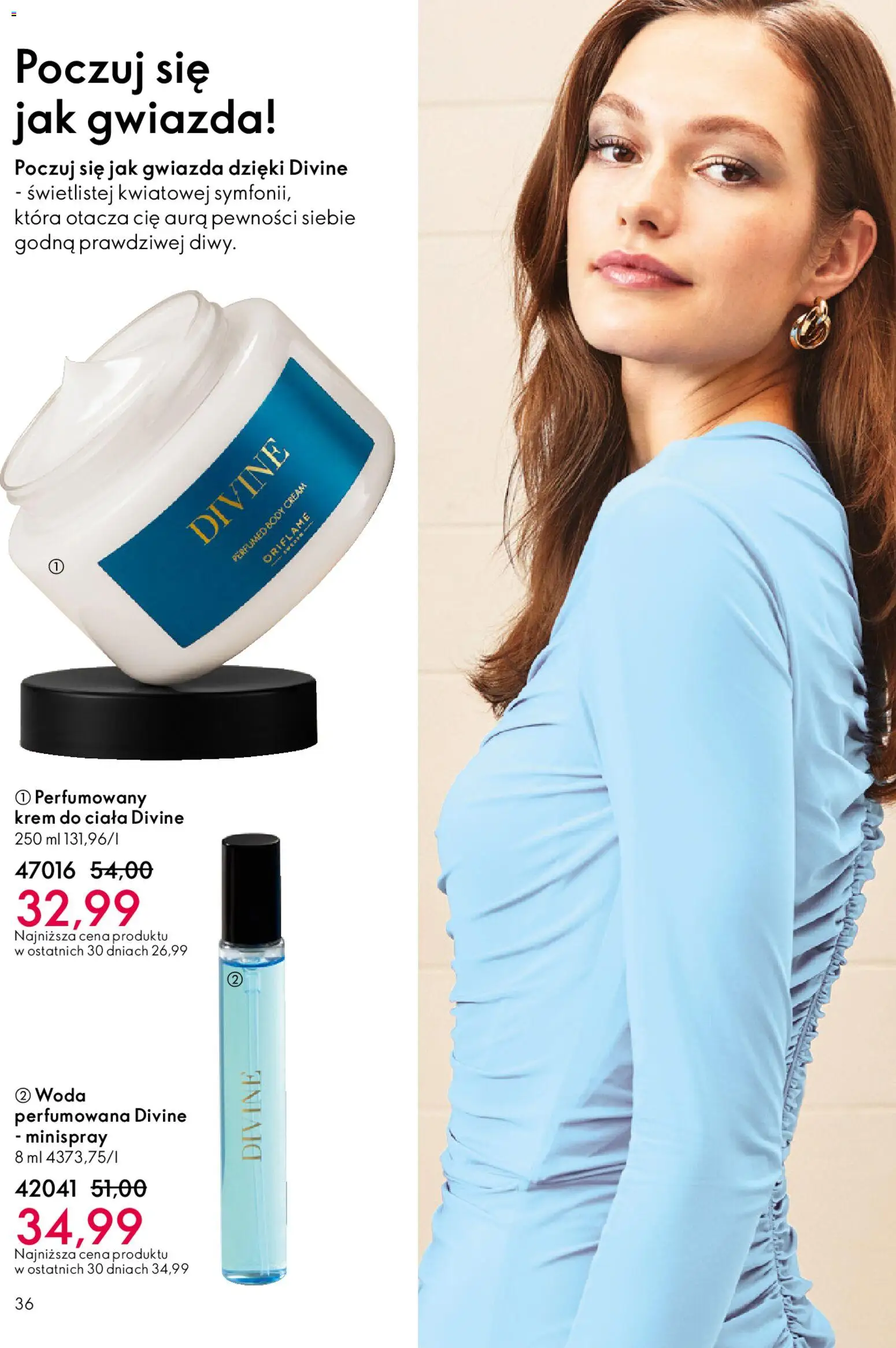 Oriflame Katalog 8 2026 od 27.05.2026 | Strona: 36 | Produkty: Body, Krem do ciała, Krem, Woda