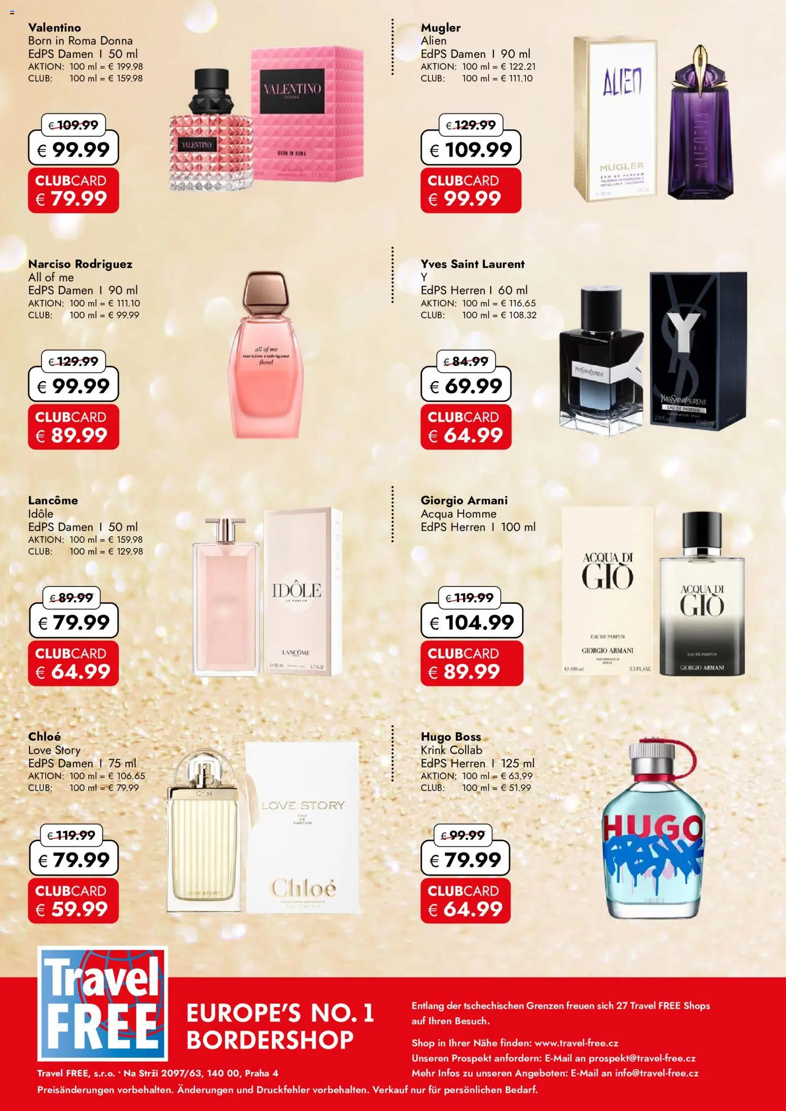 Travel Free  Aktionsangebote – gültig ab 01.05.2026 | Seite: 10 | Produkte: Parfüm, Eau de Parfum, Hugo