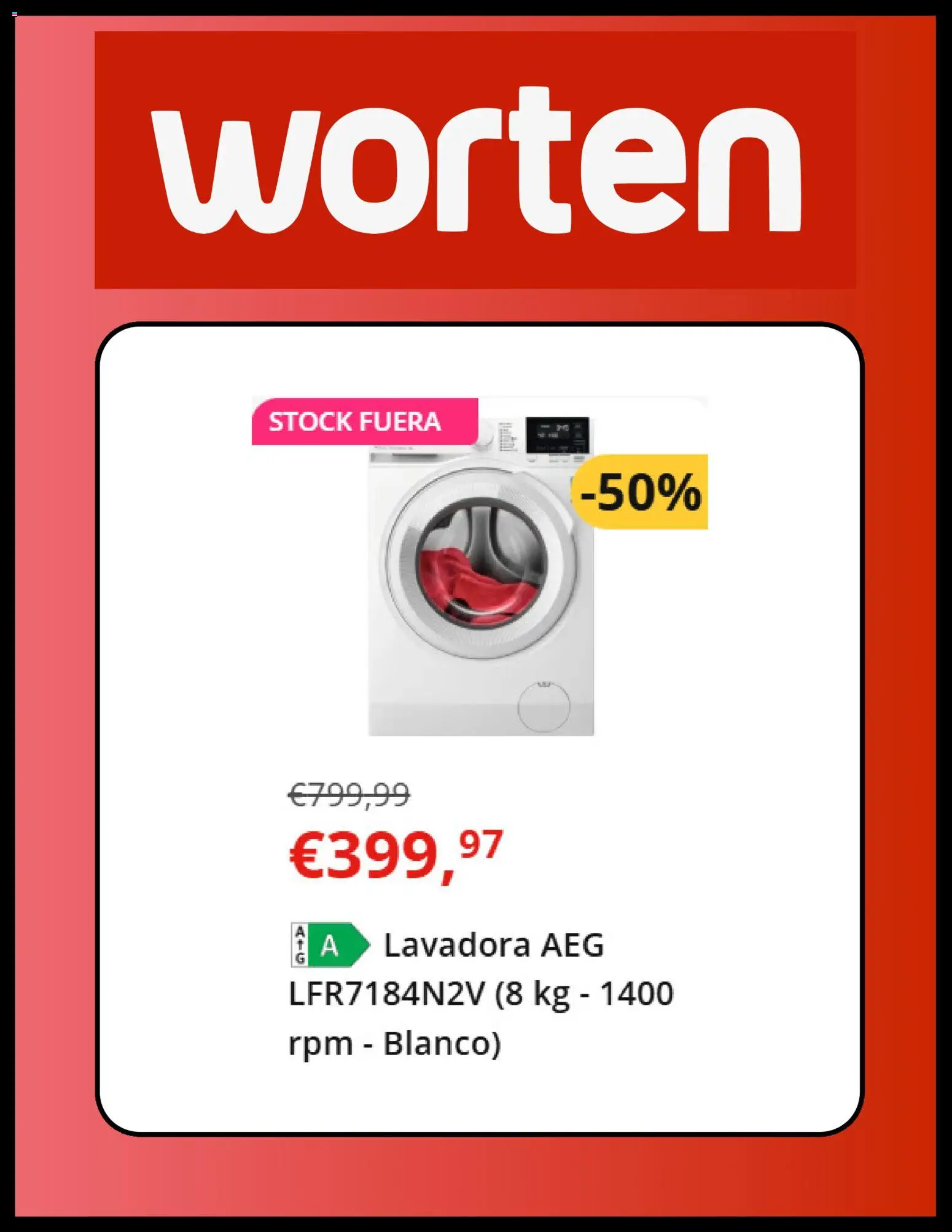 Worten folleto │ válido desde el 21/07/2026 | Página: 3 | Productos: Lavadora