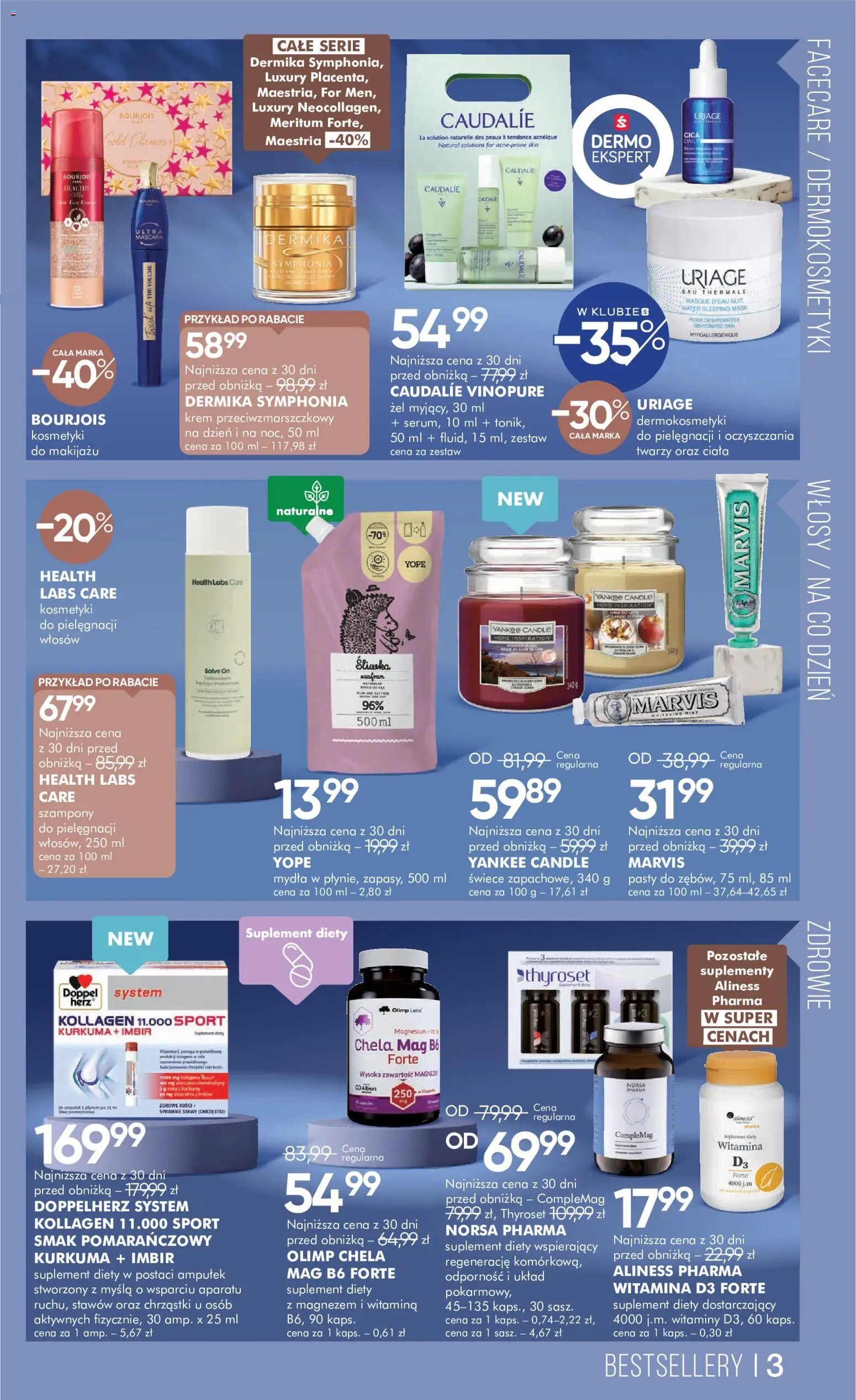 Super-pharm gazetka od 21.10.2026 | Strona: 3 | Produkty: Imbir, Kurkuma, Kosmetyki, Krem