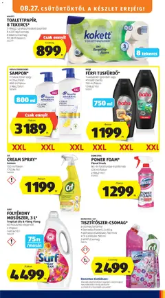 Aldi akciós újság - amely érvényes a következő dátumtól: 2026.08.27. | Oldal: 15