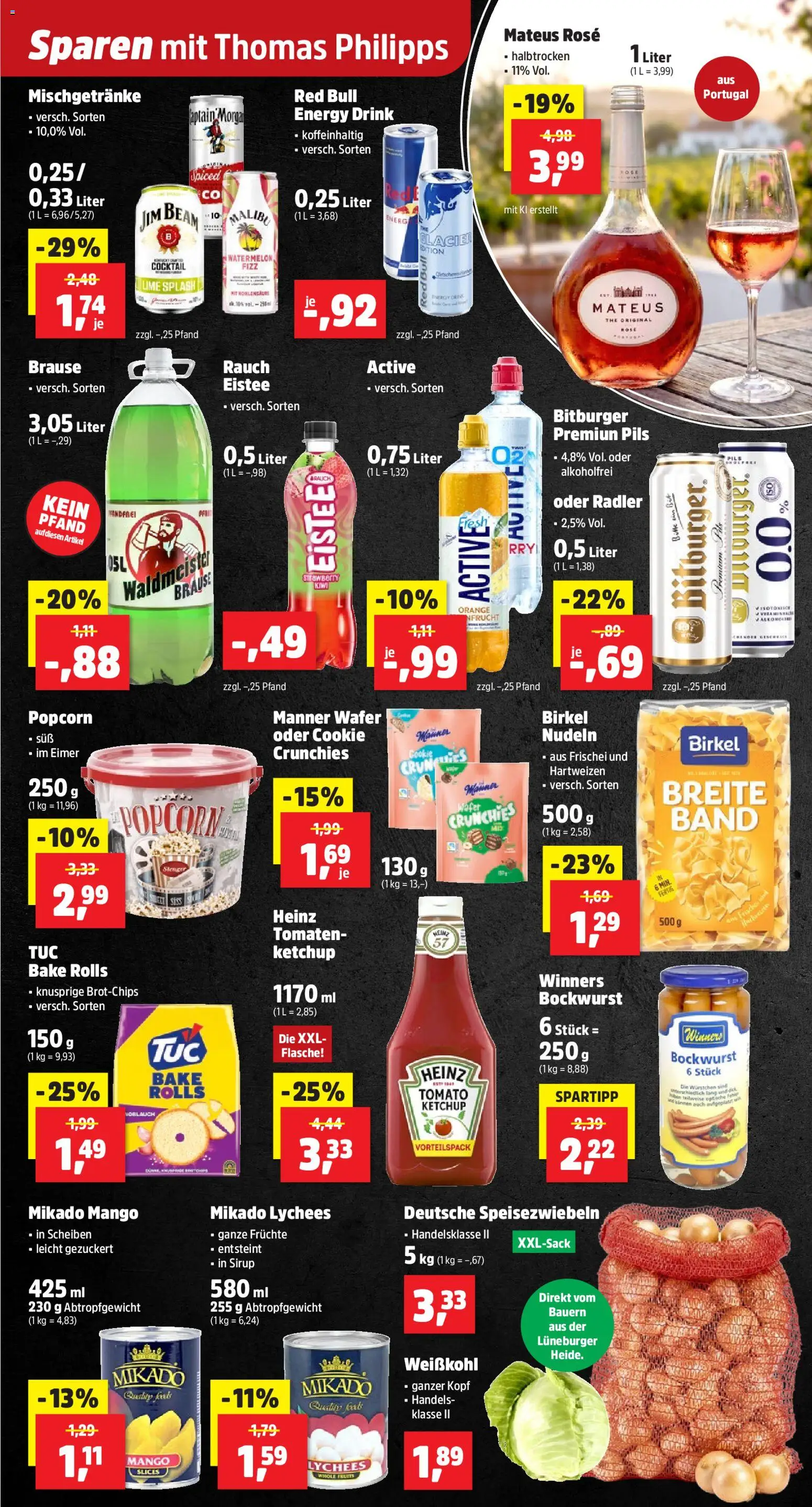 Thomas Philipps Prospekt – gültig ab 24.08.2026 | Seite: 13 | Produkte: Bitburger, Red bull, Energy, Pils