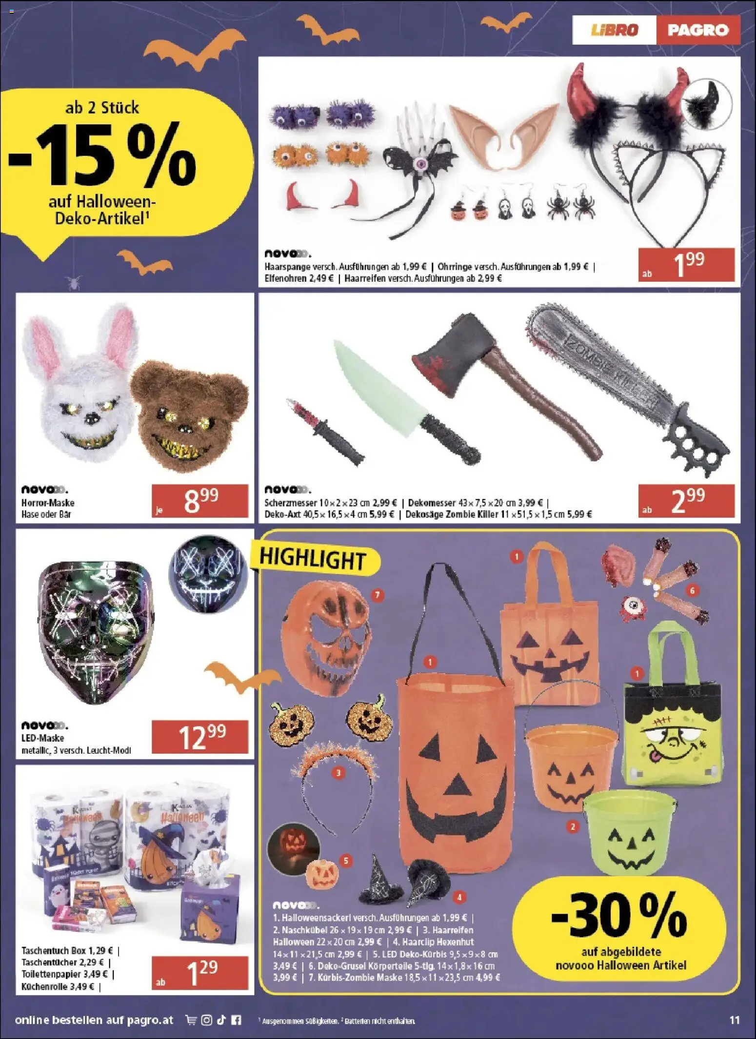 Pagro-Diskont Aktuelle Angebote von 01.10.2026 - Aktuelle Angebote | Seite: 11
