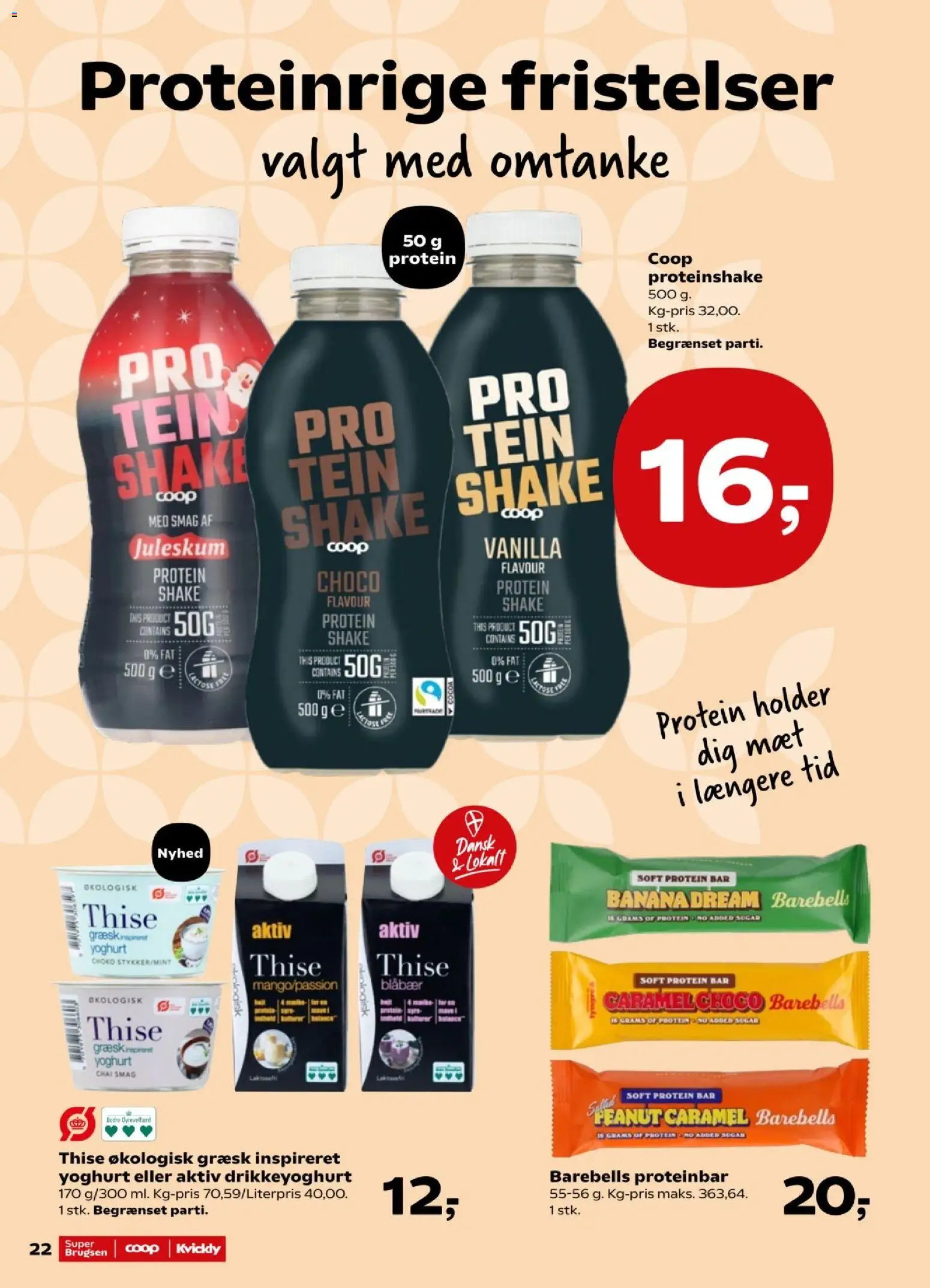 Super Brugsen tilbudsavis – gyldig fra 01/10/2026 | Side: 23 | Produkter: Blåbær, Yoghurt, Drikkeyoghurt, Moët
