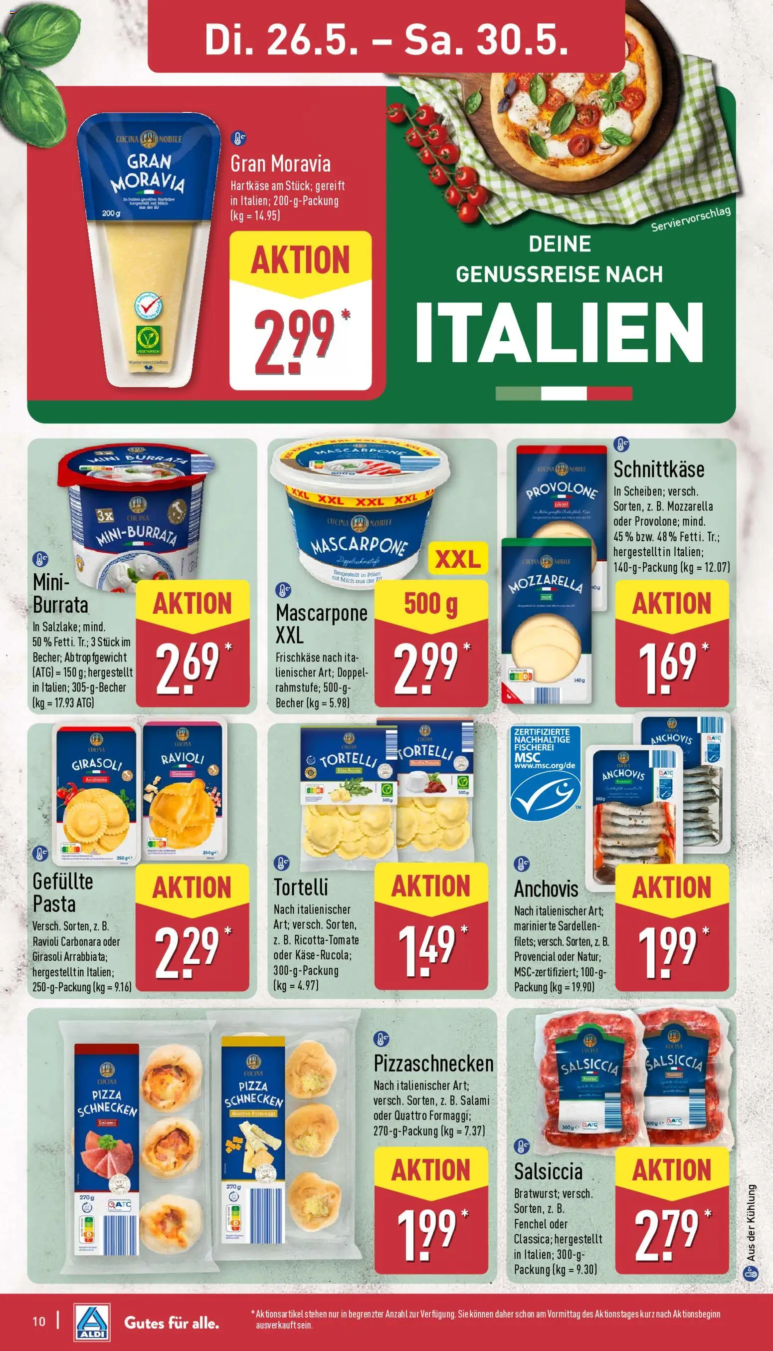 Aldi Prospekt 	 – gültig ab 26.05.2026 | Seite: 10